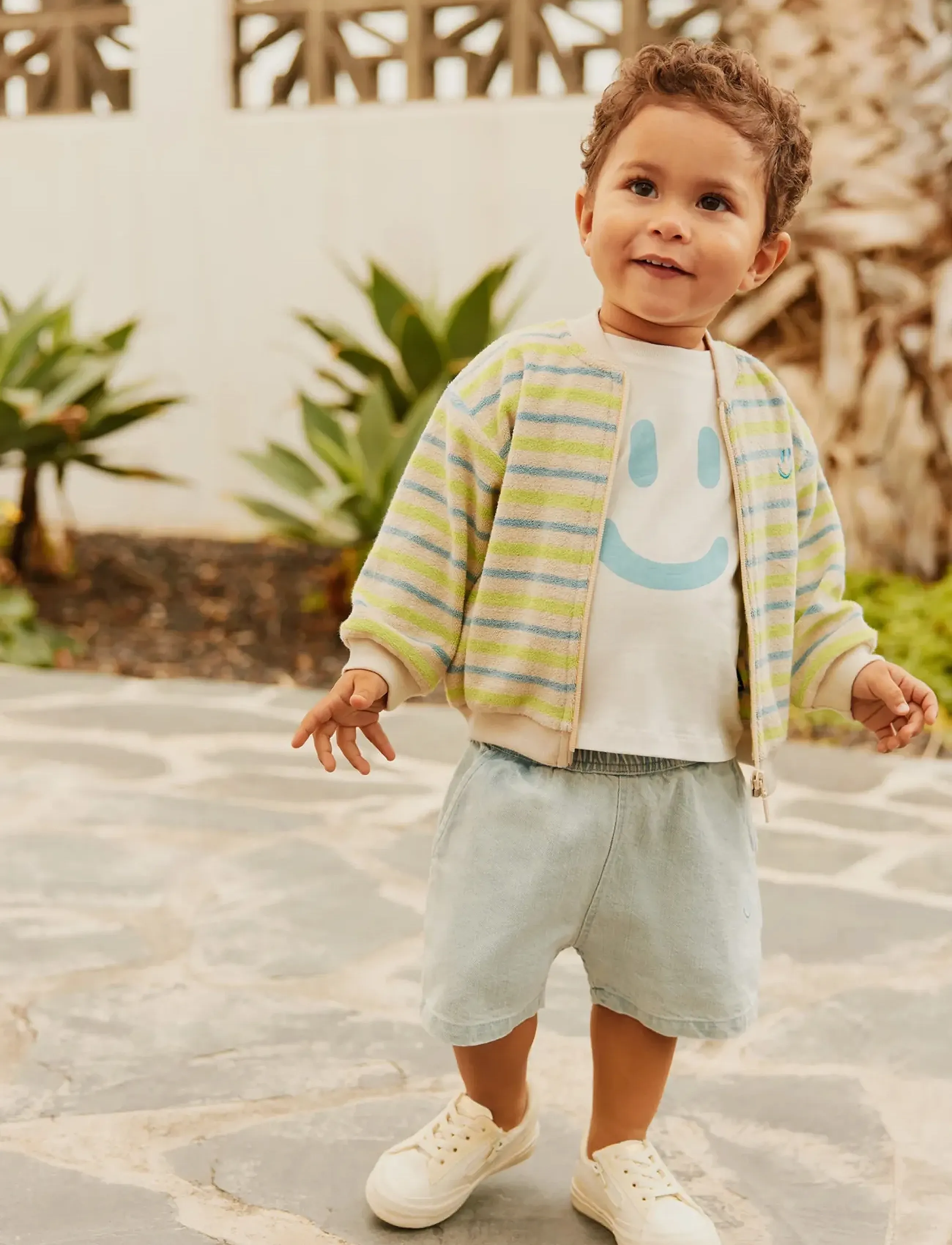 Molo Enzo, 98, T-shirts, Weiß - Short-sleeved, Kinder