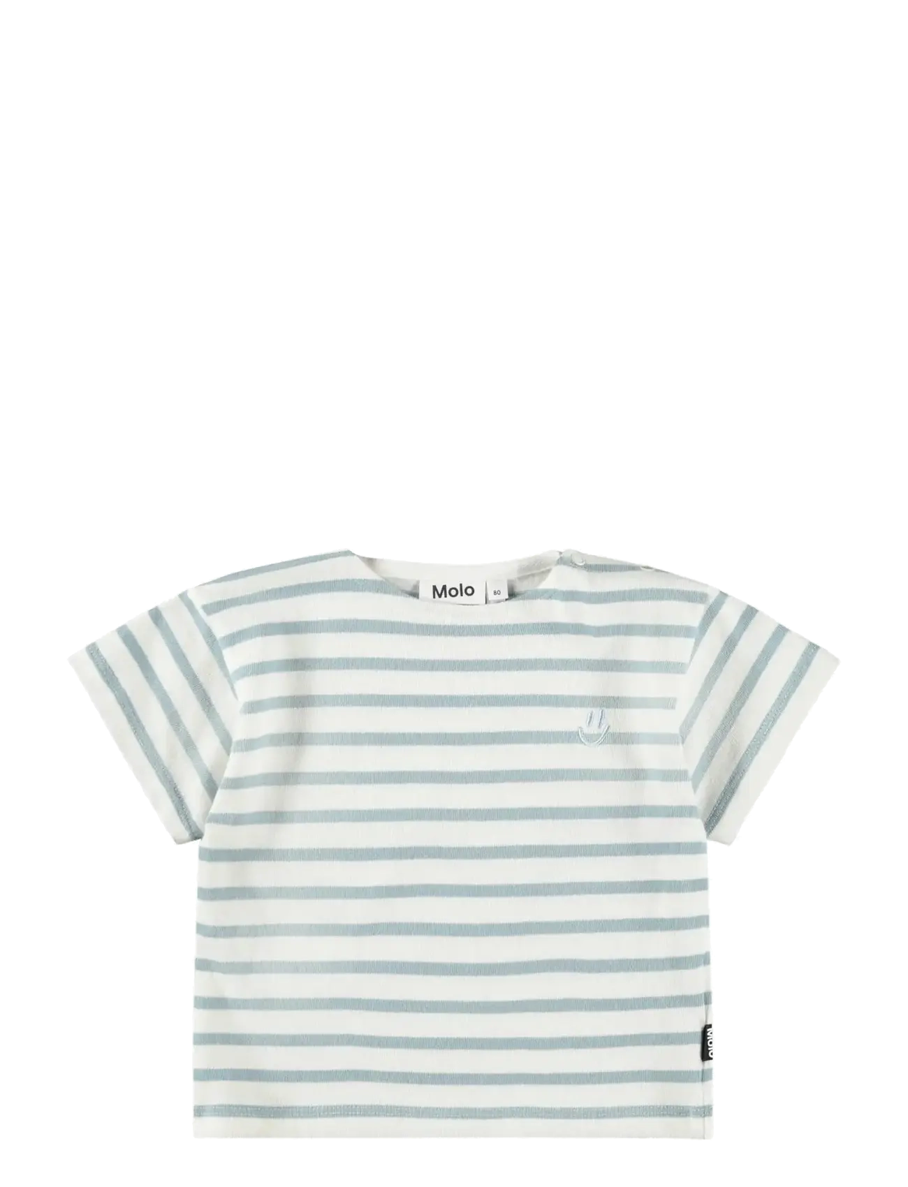 Molo Eivor - Baby 0-2 år - STREAM STRIPE / blue