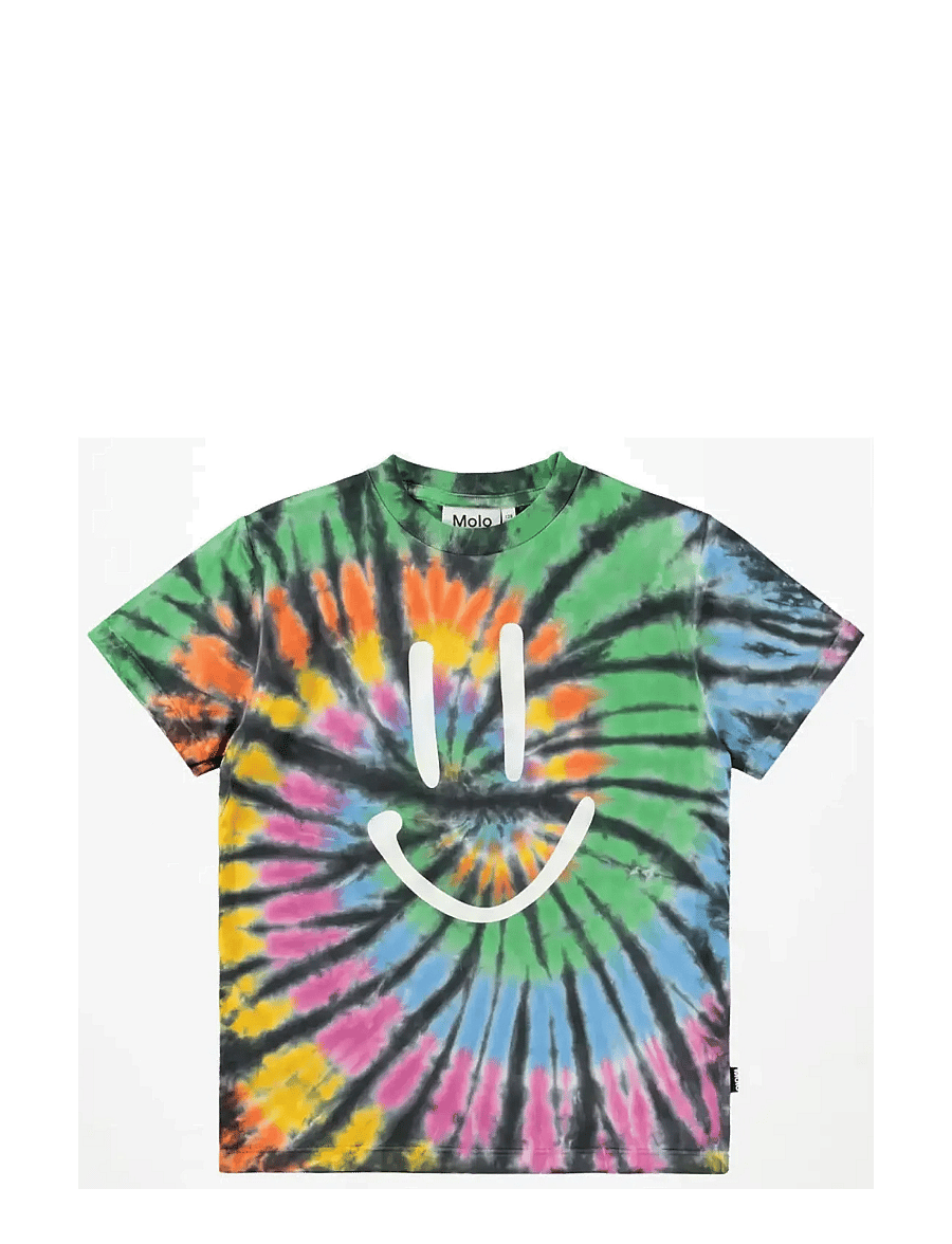 Molo - Roxo - lühikeste varrukatega - smile tie dye - 0