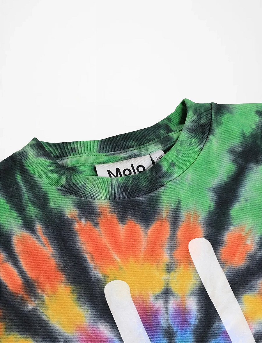 Molo - Roxo - lühikeste varrukatega - smile tie dye - 2