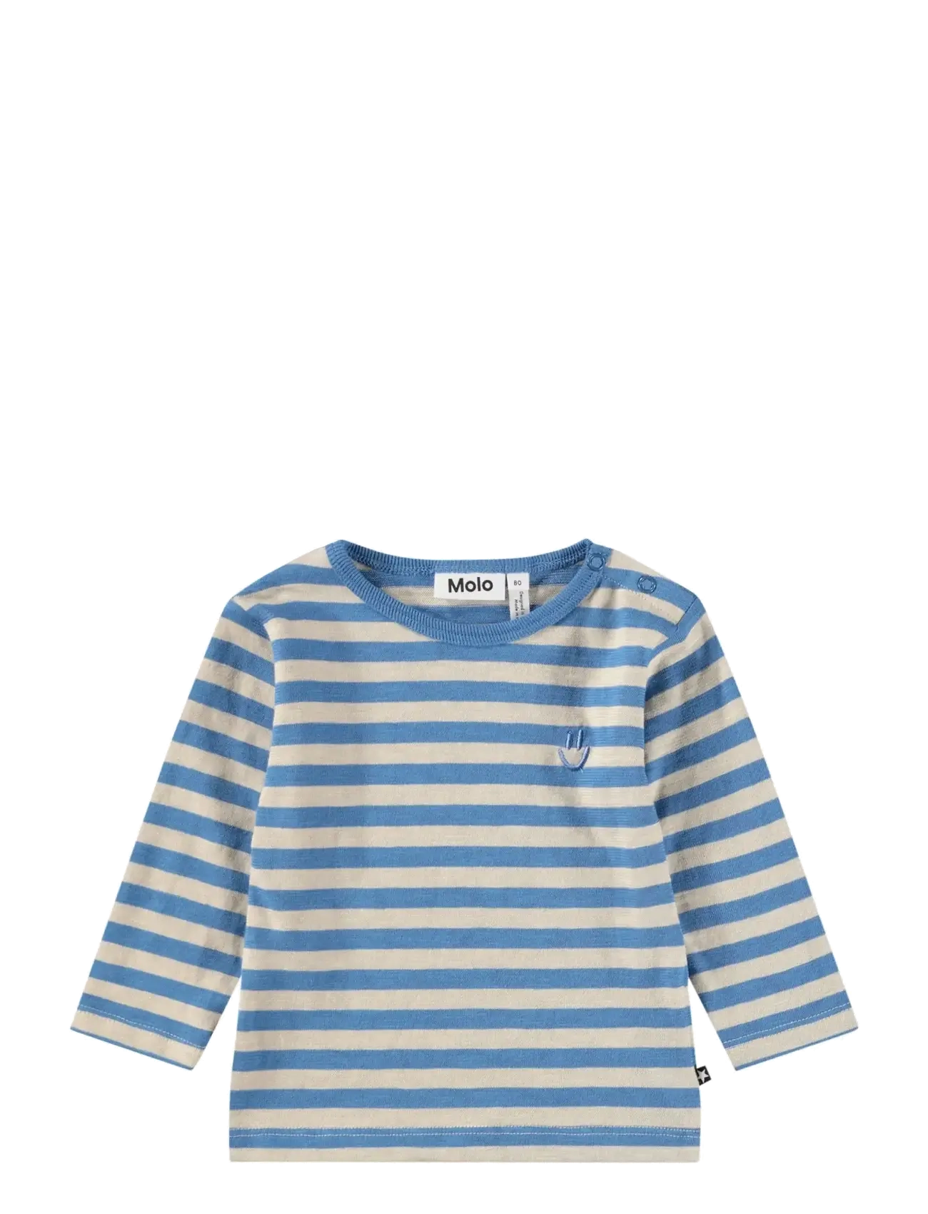 Molo Elvo - Toppar & T-shirts - BLUE SAND STRIPE / blue