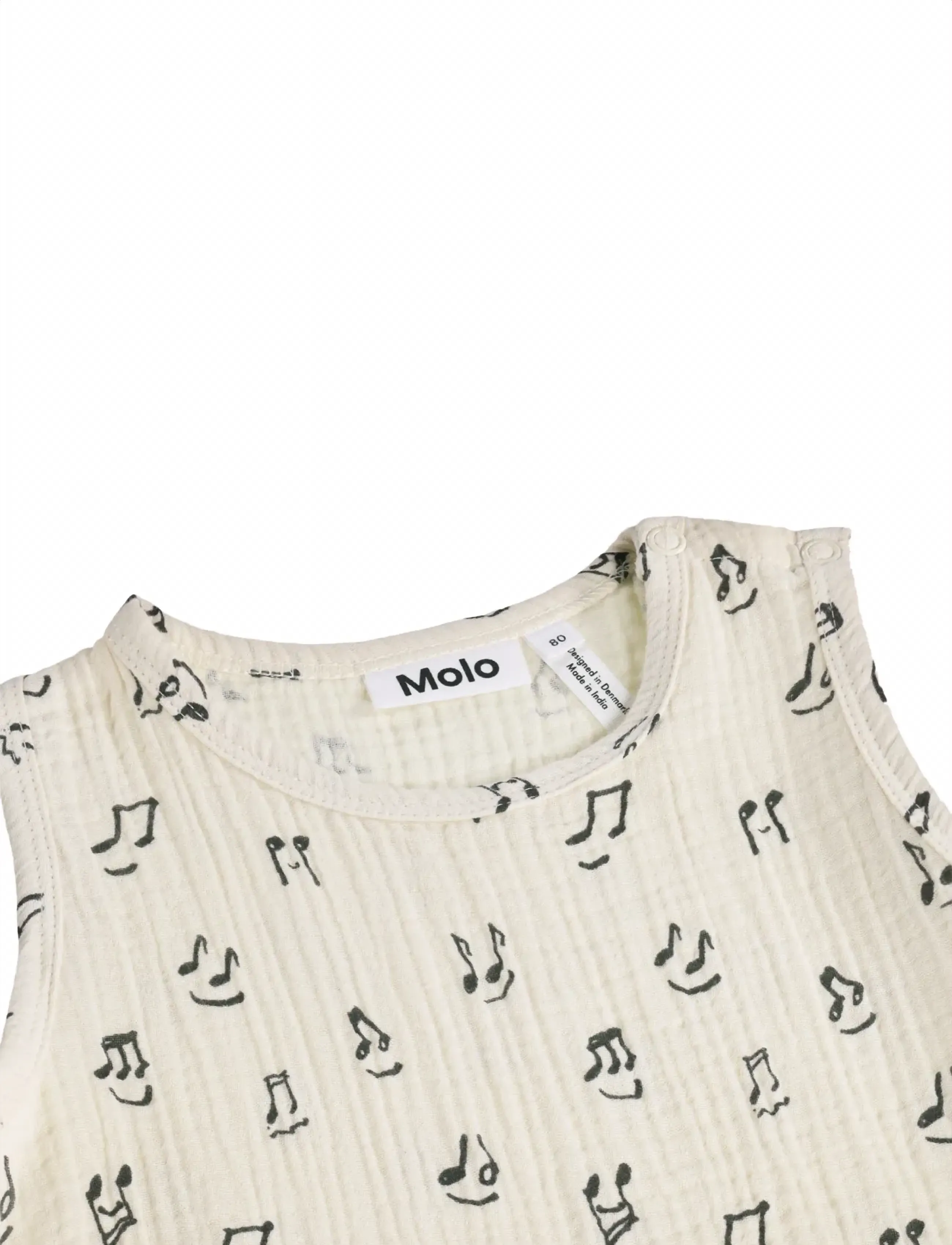 Molo - Forever - bodyer uden ærmer - happy notes - 2