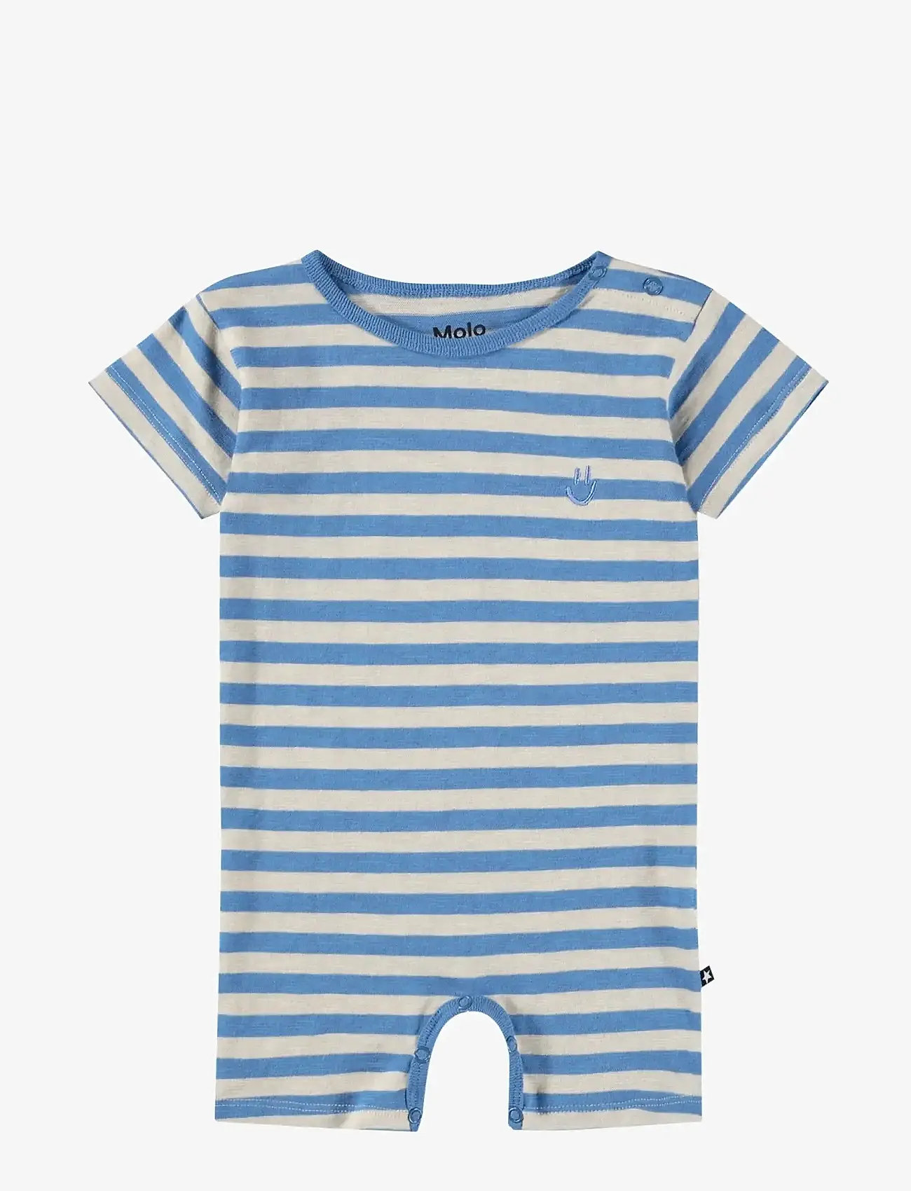 Molo - Finn - kortærmede bodyer - blue sand stripe - 0