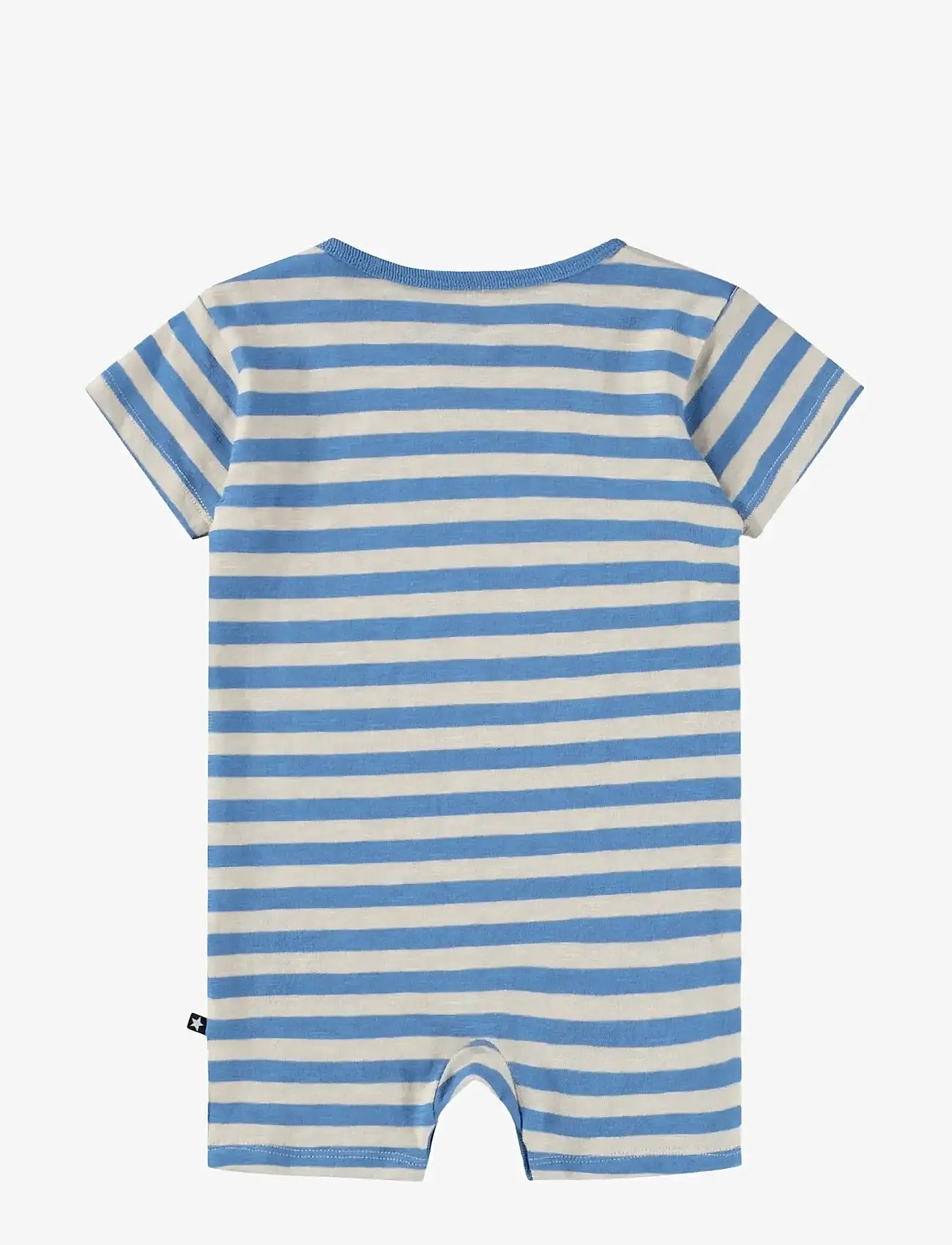 Molo - Finn - kortærmede bodyer - blue sand stripe - 1