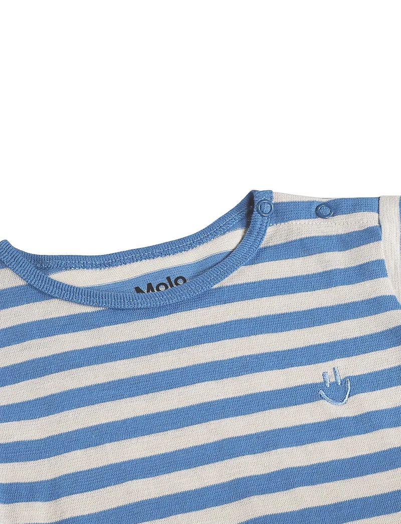 Molo - Finn - kortærmede bodyer - blue sand stripe - 2