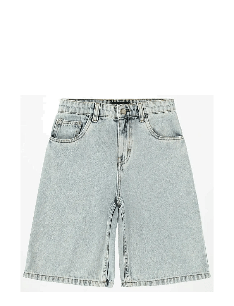 Molo - Art - denim shorts - washed down - 1