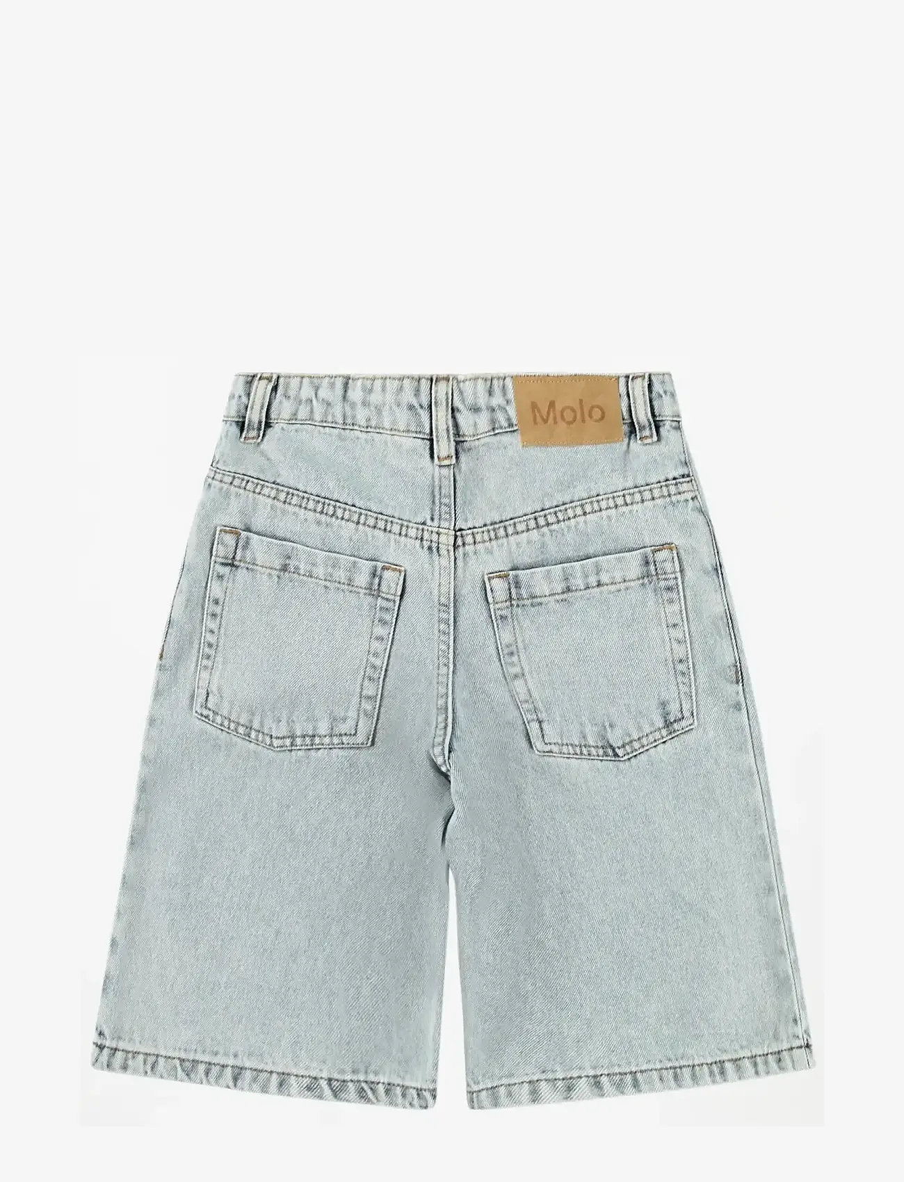 Molo - Art - denim shorts - washed down - 2