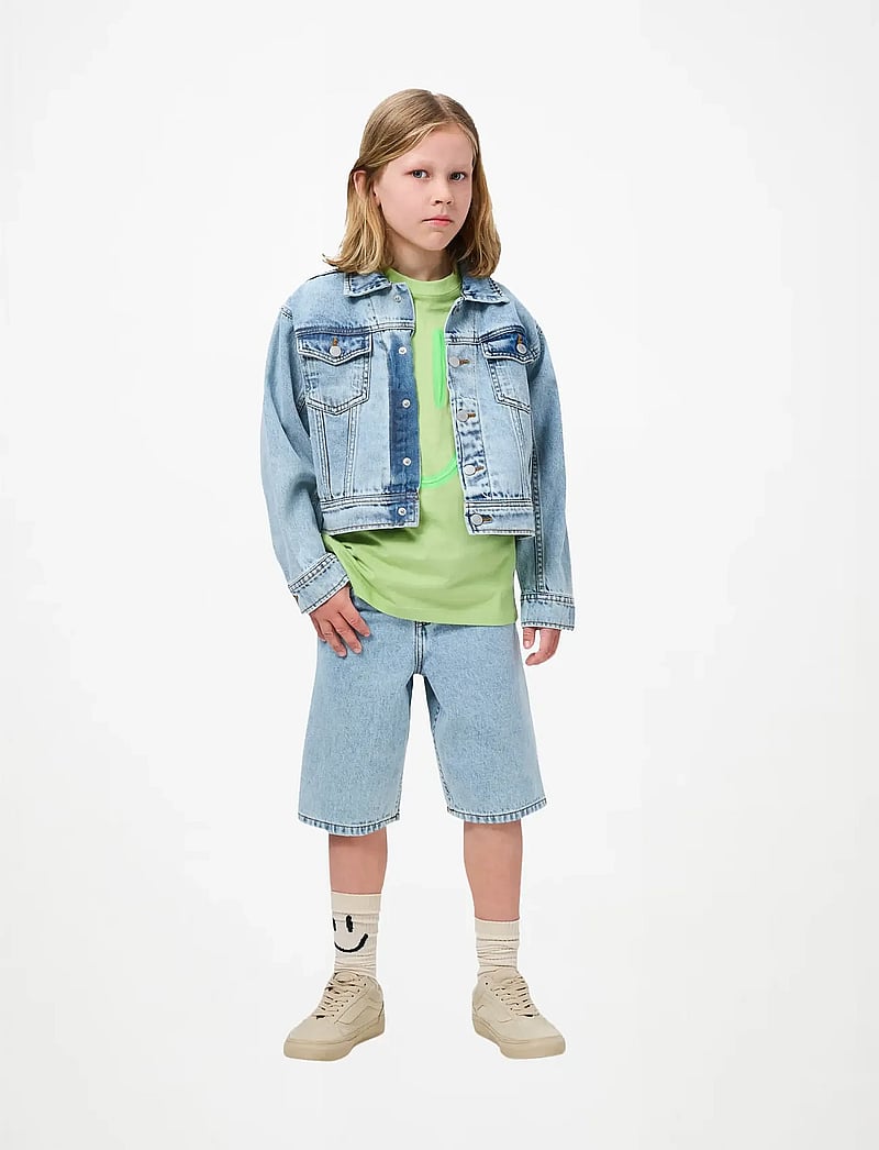 Molo - Art - denim shorts - washed down - 0