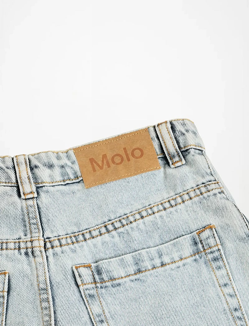 Molo - Art - denim shorts - washed down - 5
