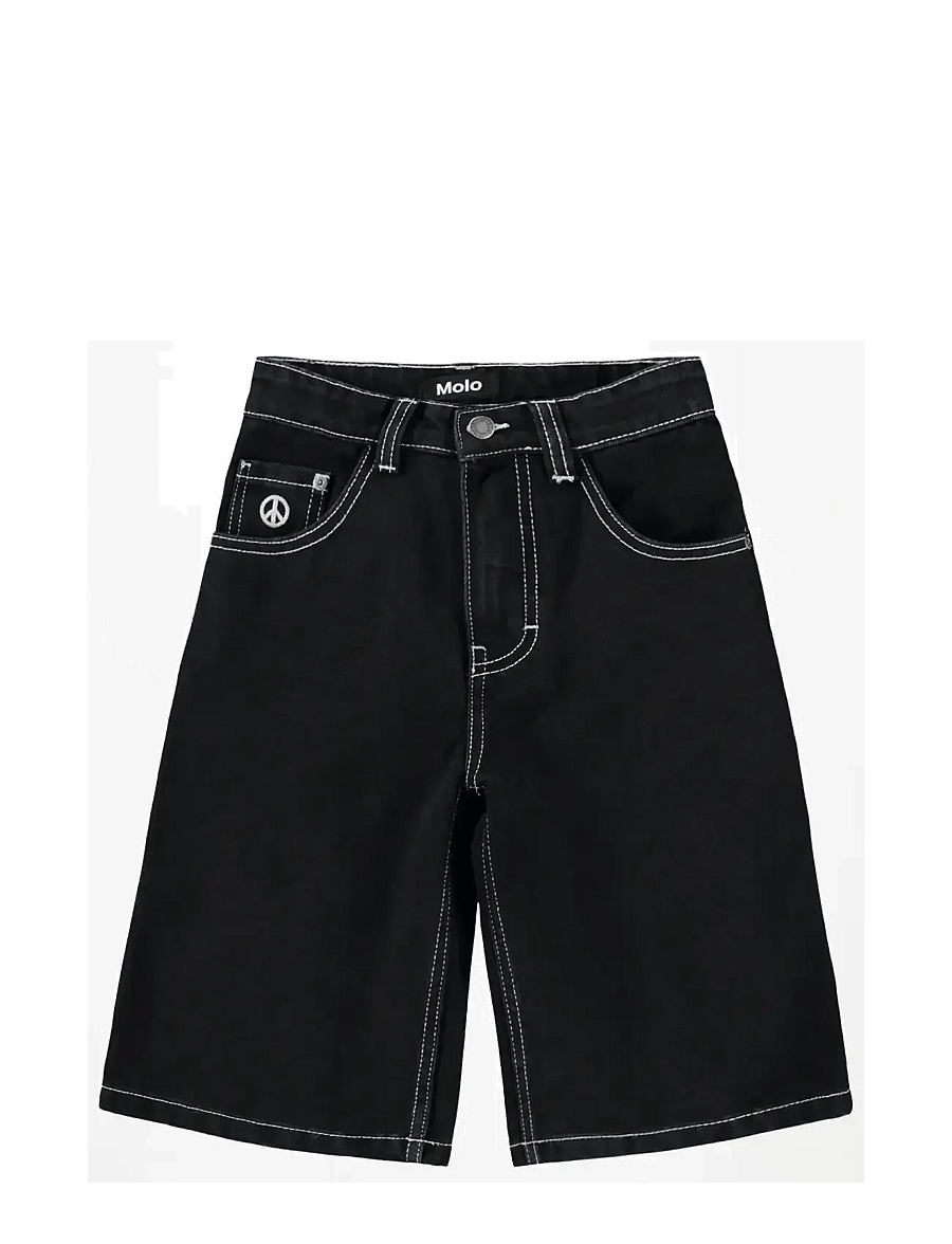 Molo - Alpha - jeansshorts - washed black - 1
