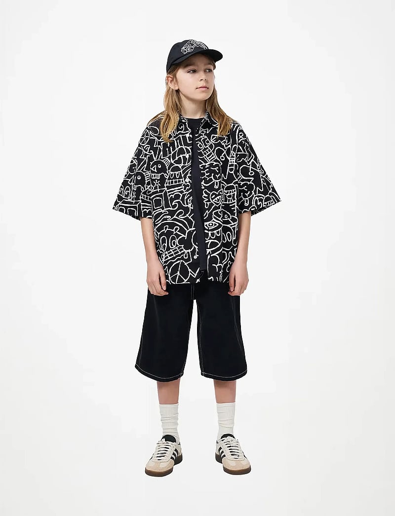 Molo - Alpha - denimshorts - washed black - 3