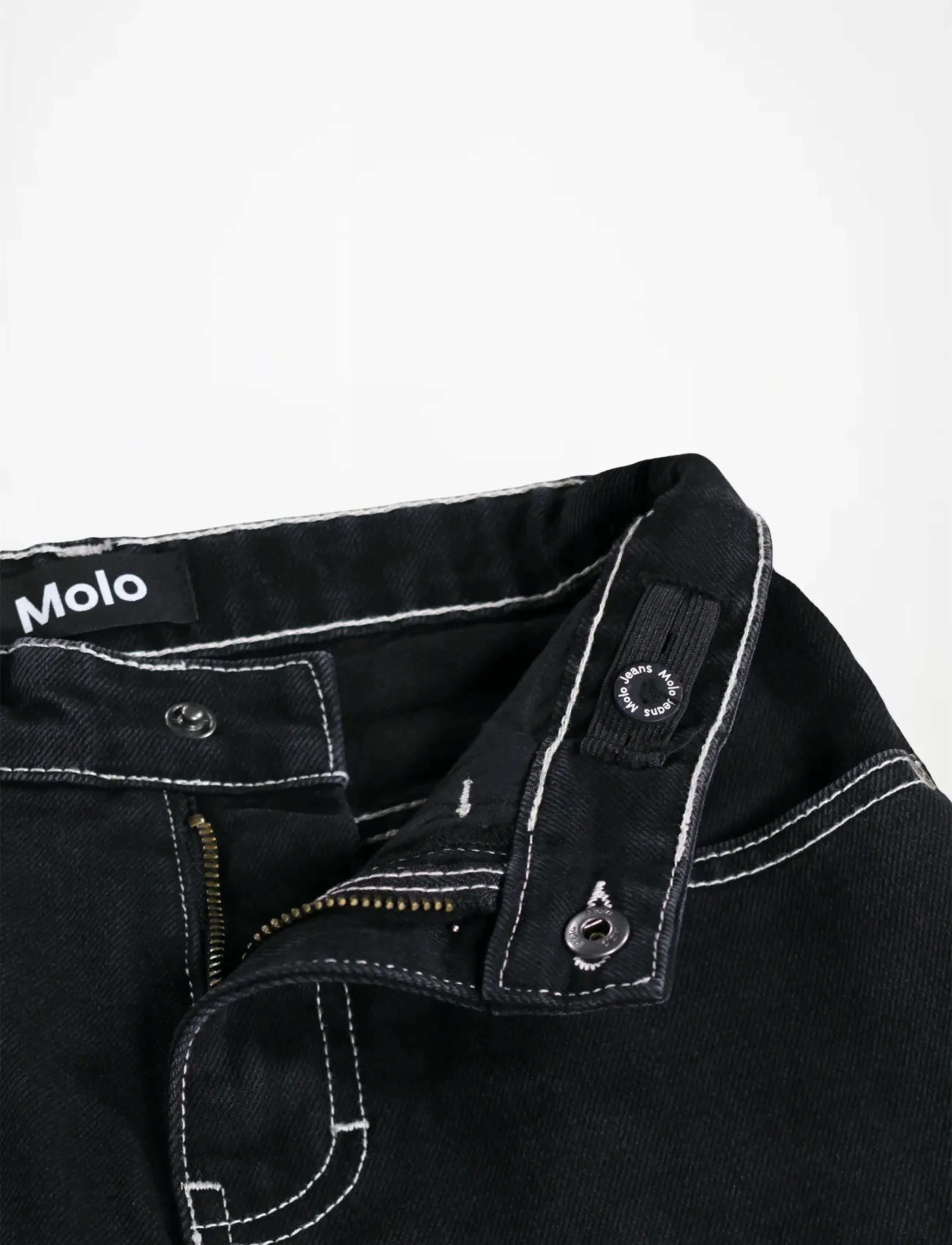Molo - Alpha - jeansshorts - washed black - 5