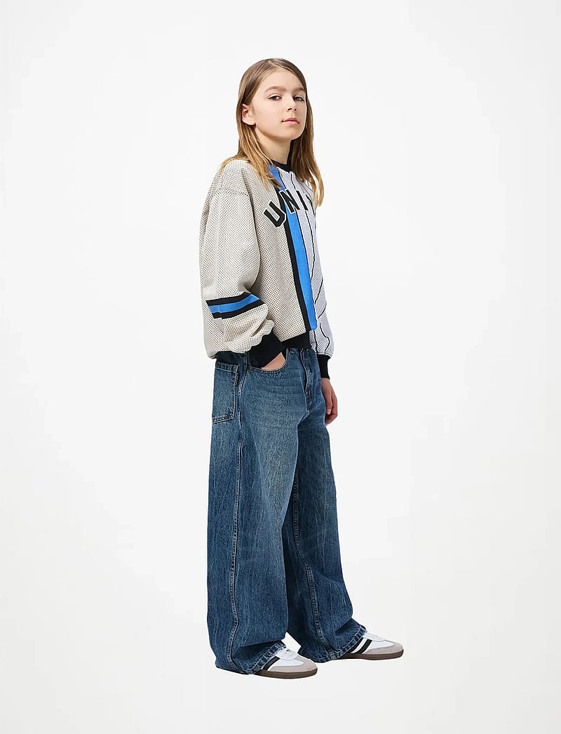 Molo - Askio - hosen mit weitem bein - creased indigo - 4