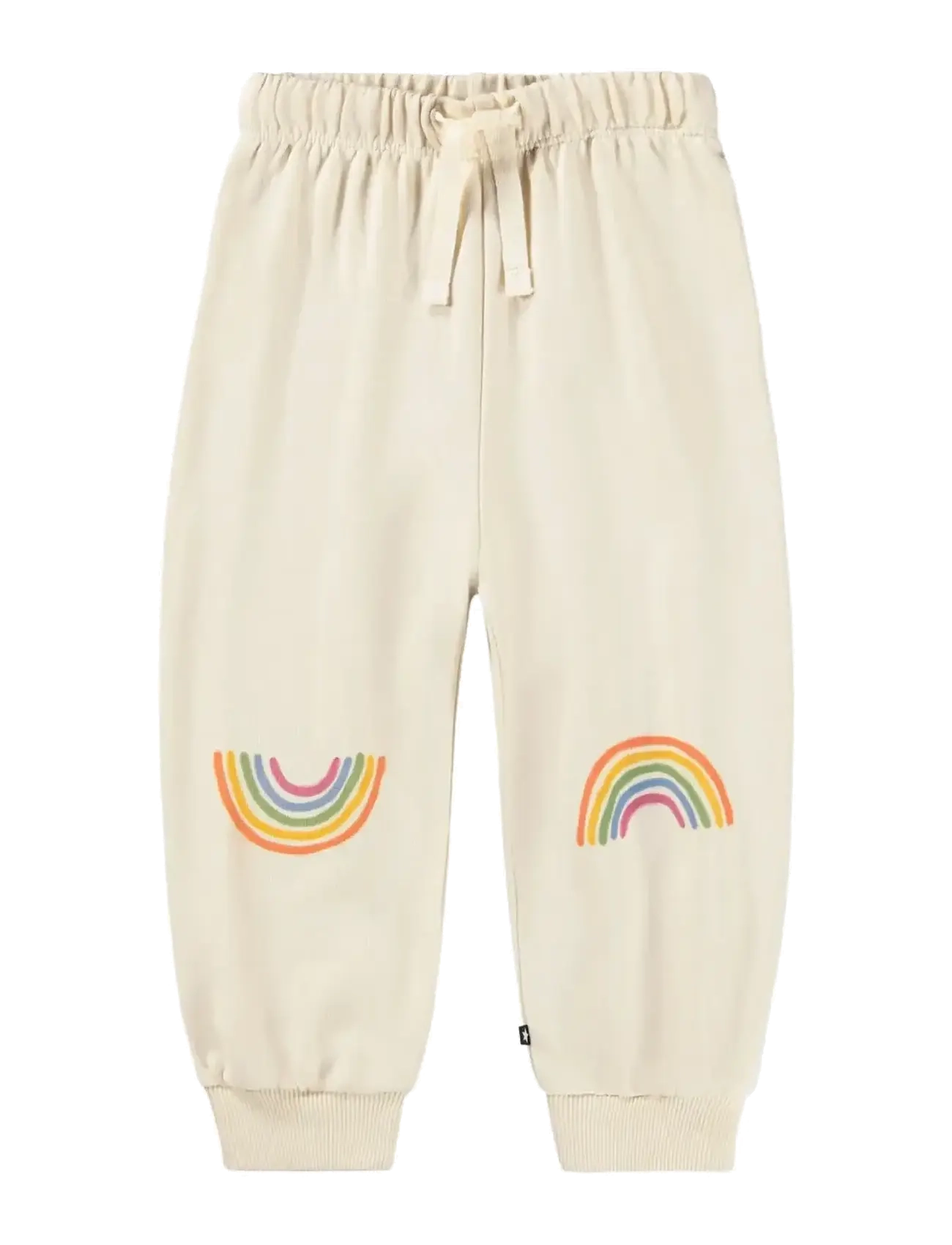 Molo Simeon, Børn, Børne Applikation Sweatpants, Cream, Str: 80