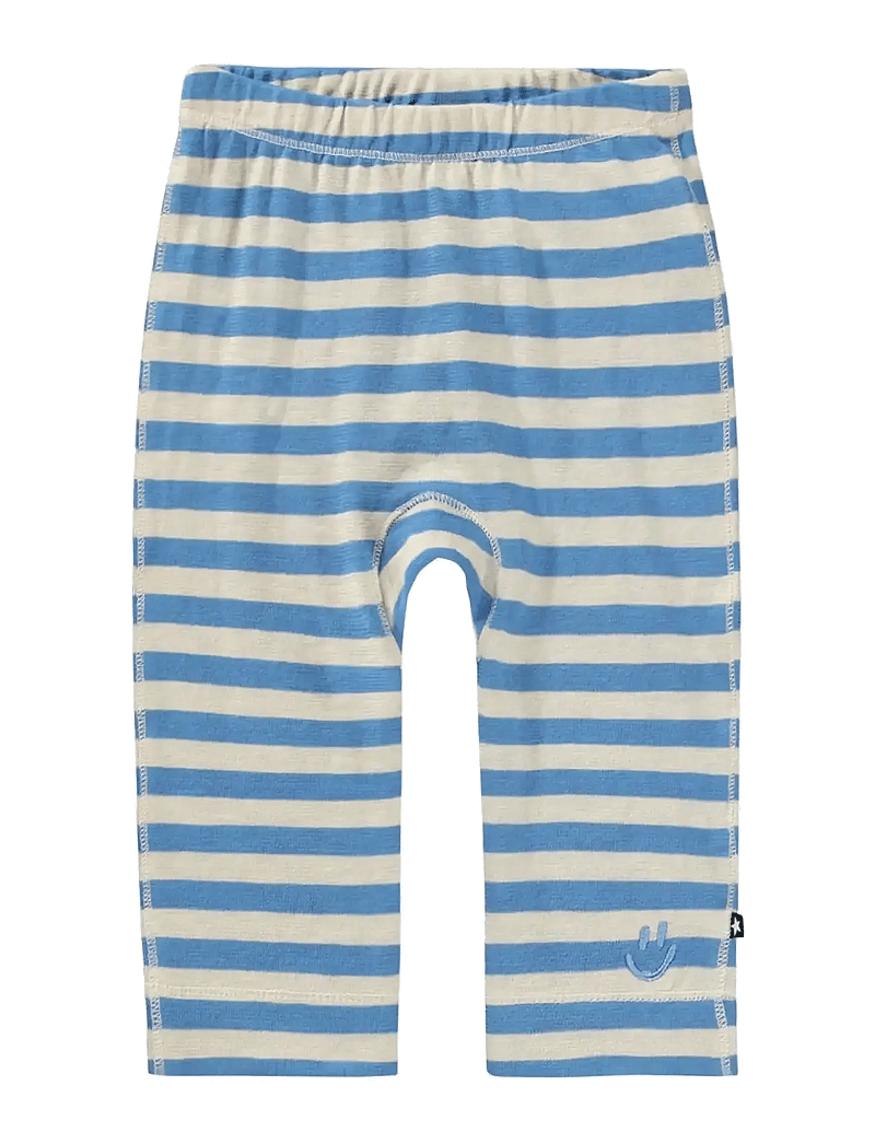 Molo - Seb - leggings - blue sand stripe - 0