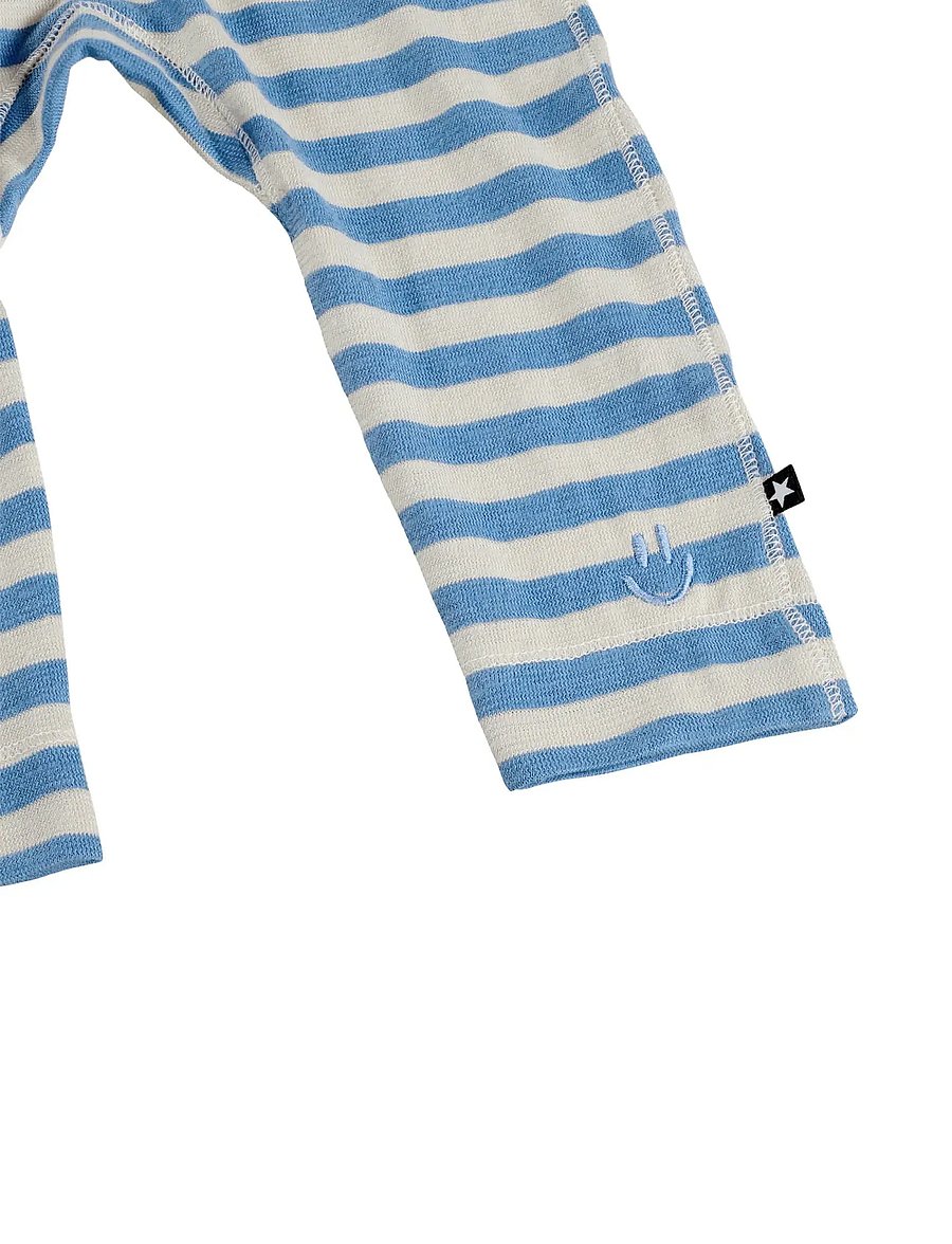 Molo - Seb - leggings - blue sand stripe - 3