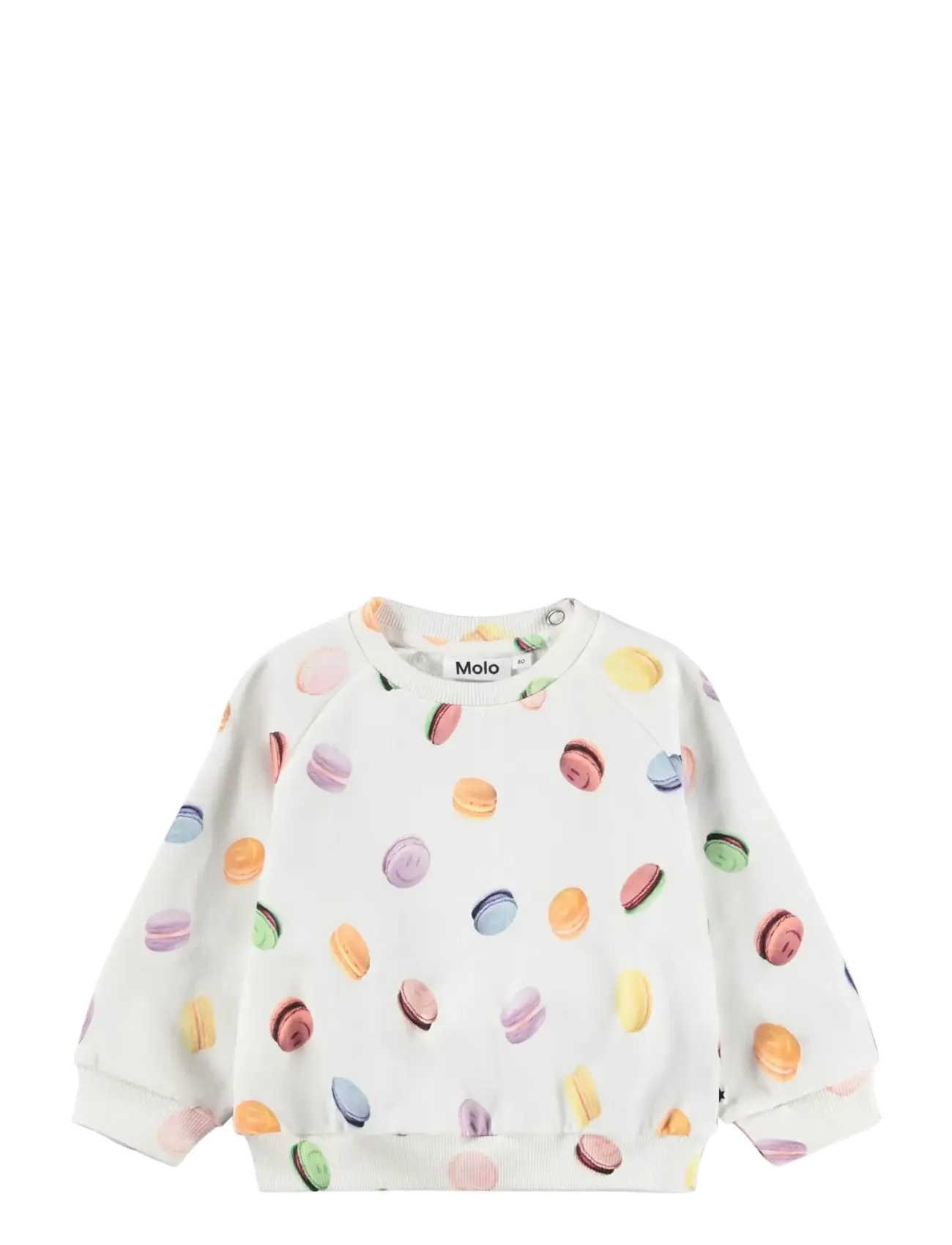 Molo Disc - Nach Größe einkaufen - FUNNY MACARONS / white