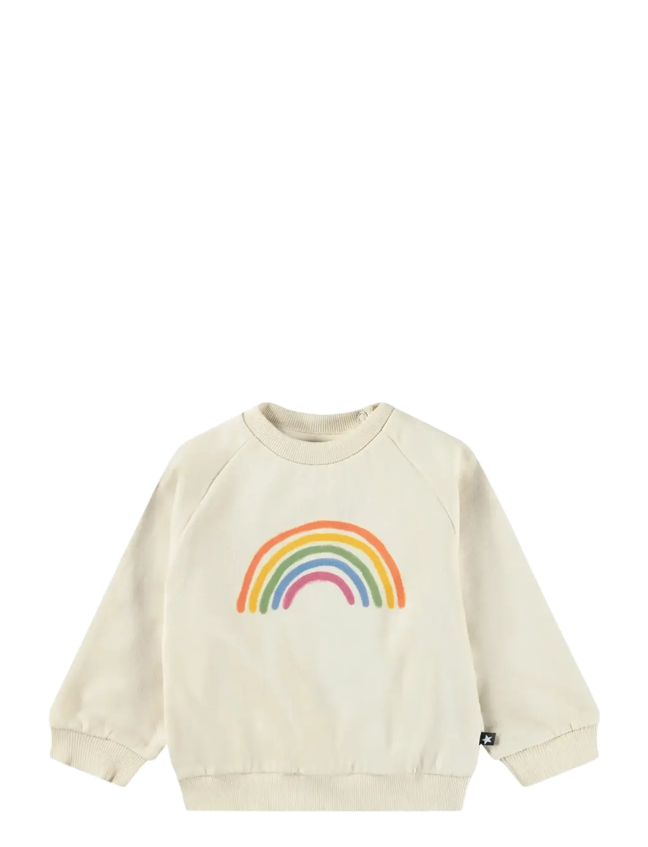 Molo Disc - Sweatshirts & Huvtröjor - LITTLE RAINBOW / cream