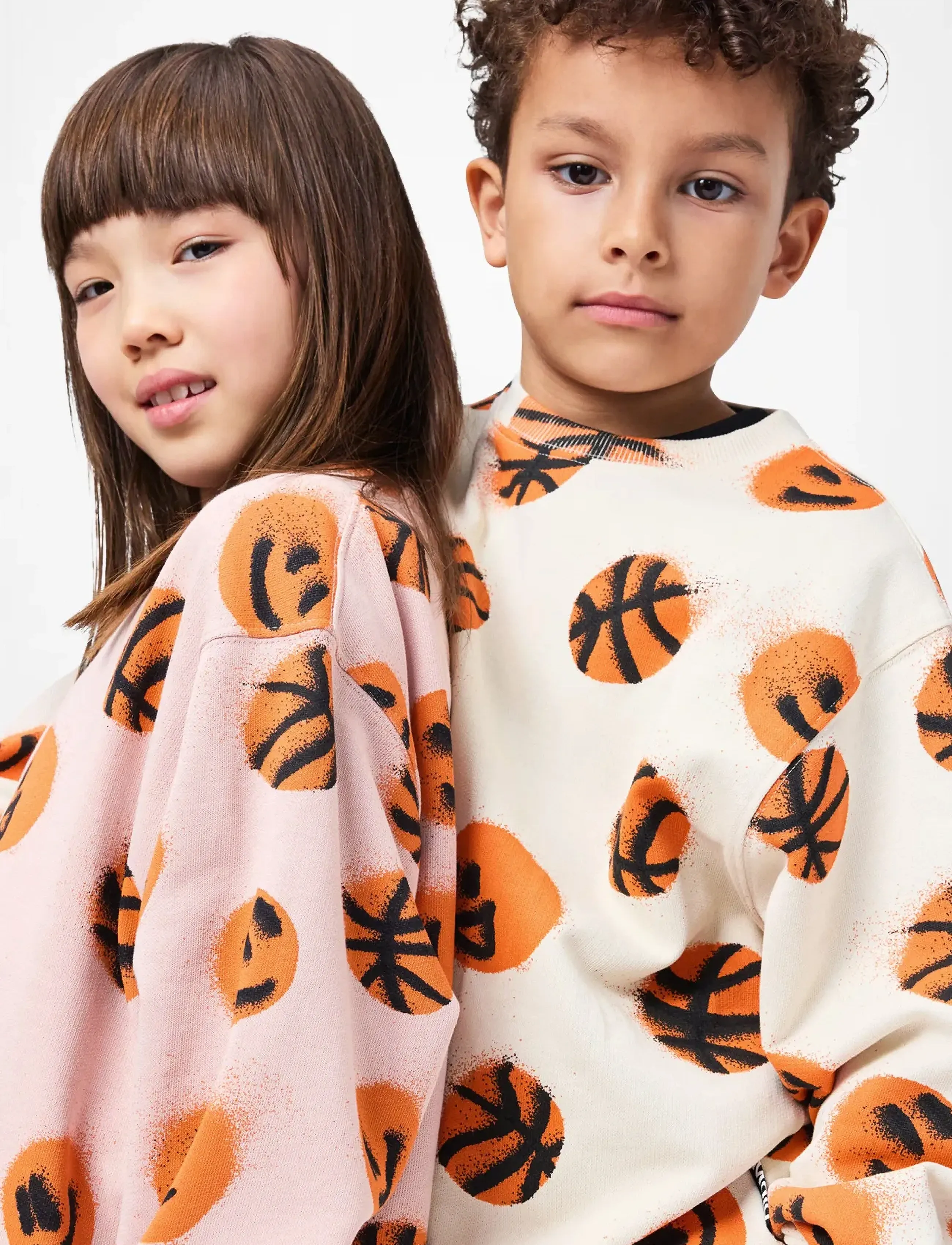 Molo Monti, 110, Orange, Sweatshirts & Hættetrøjer > Sweatshirts, Børn