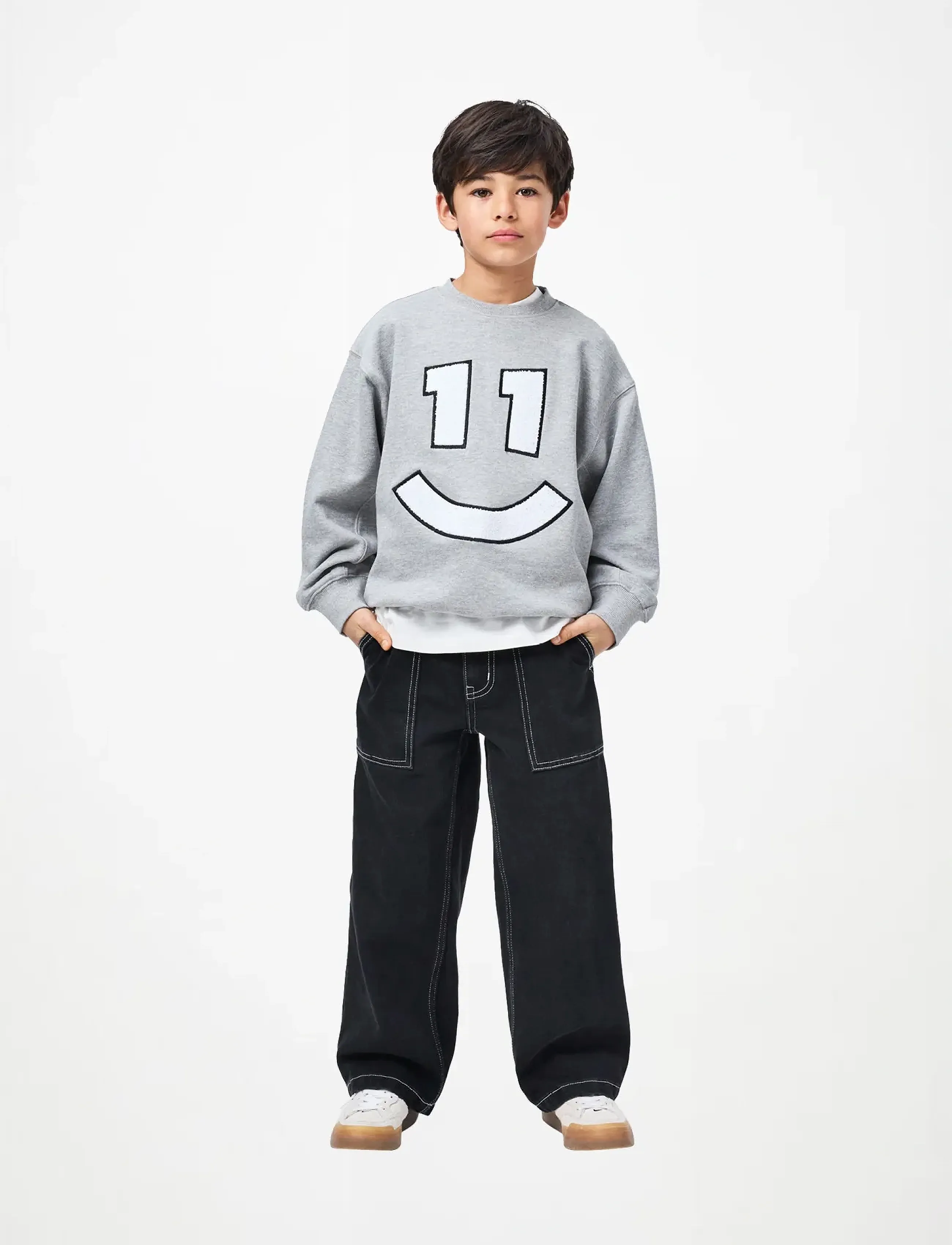 Molo - Magni - sweats - grey melange - 3