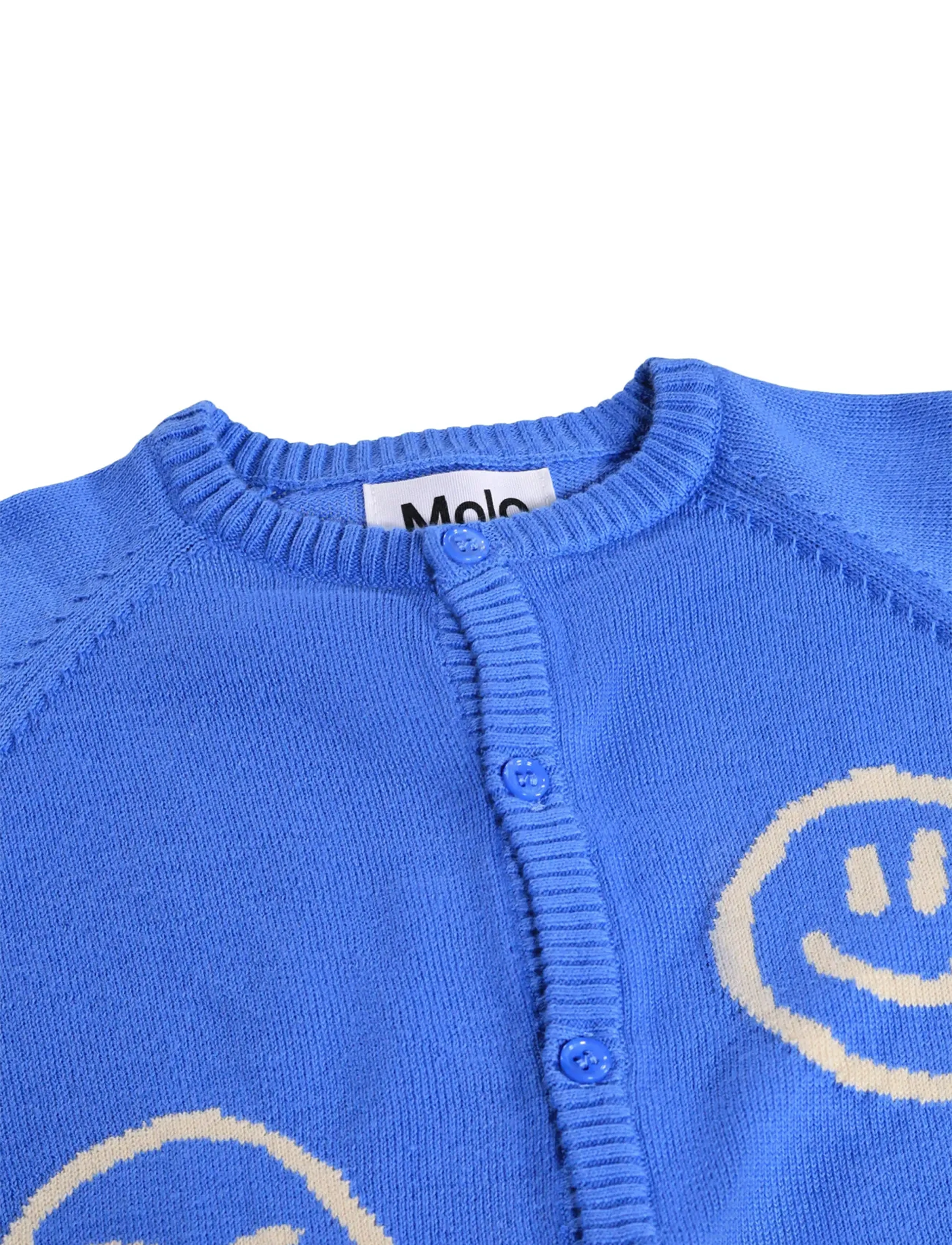 Molo - Brody - hnepptar peysur - blue tide - 2