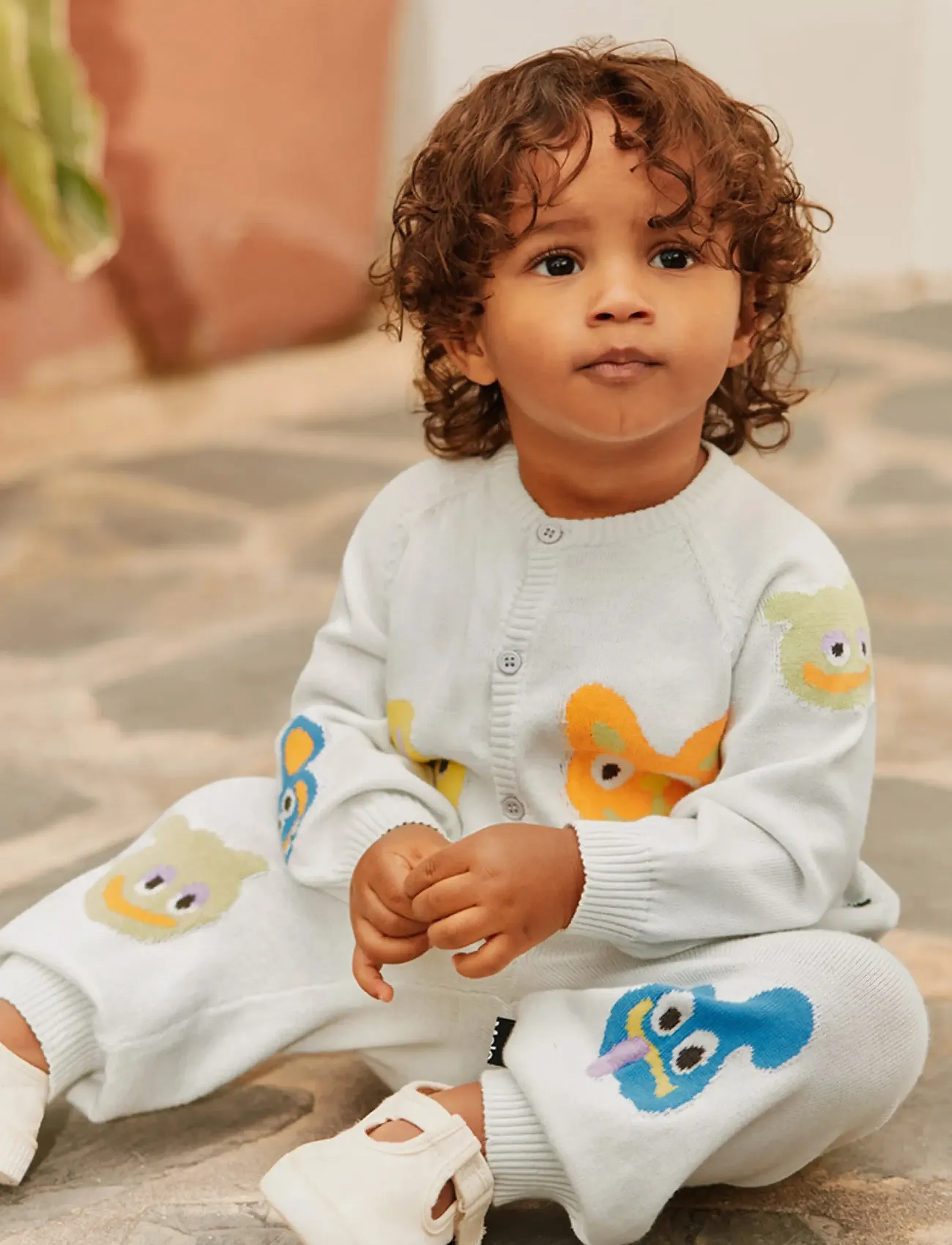 Molo Brody - Koftor - WAVE CREST / white