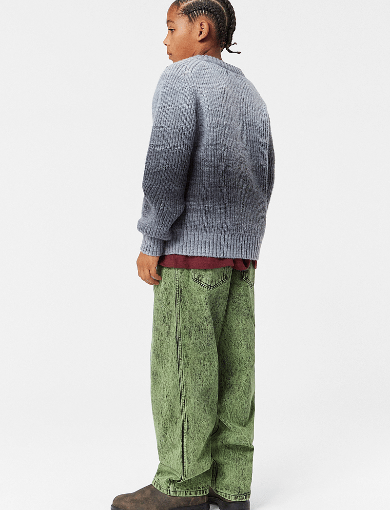 Molo - Bosse - stickade tröjor - space dye grey - 0