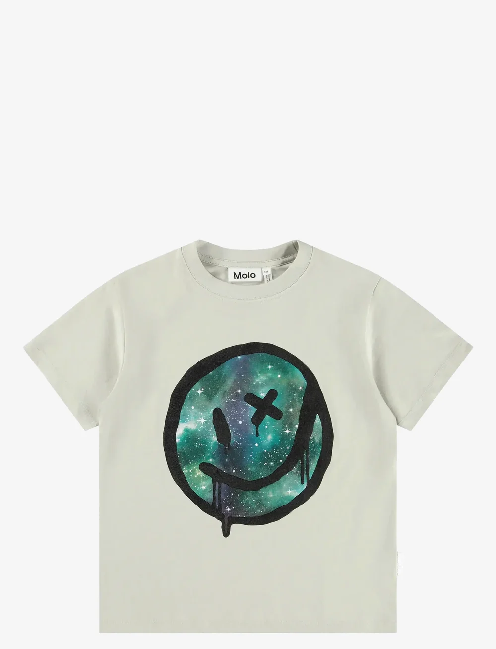 Molo - Riley - t-shirts - drippy moon - 0