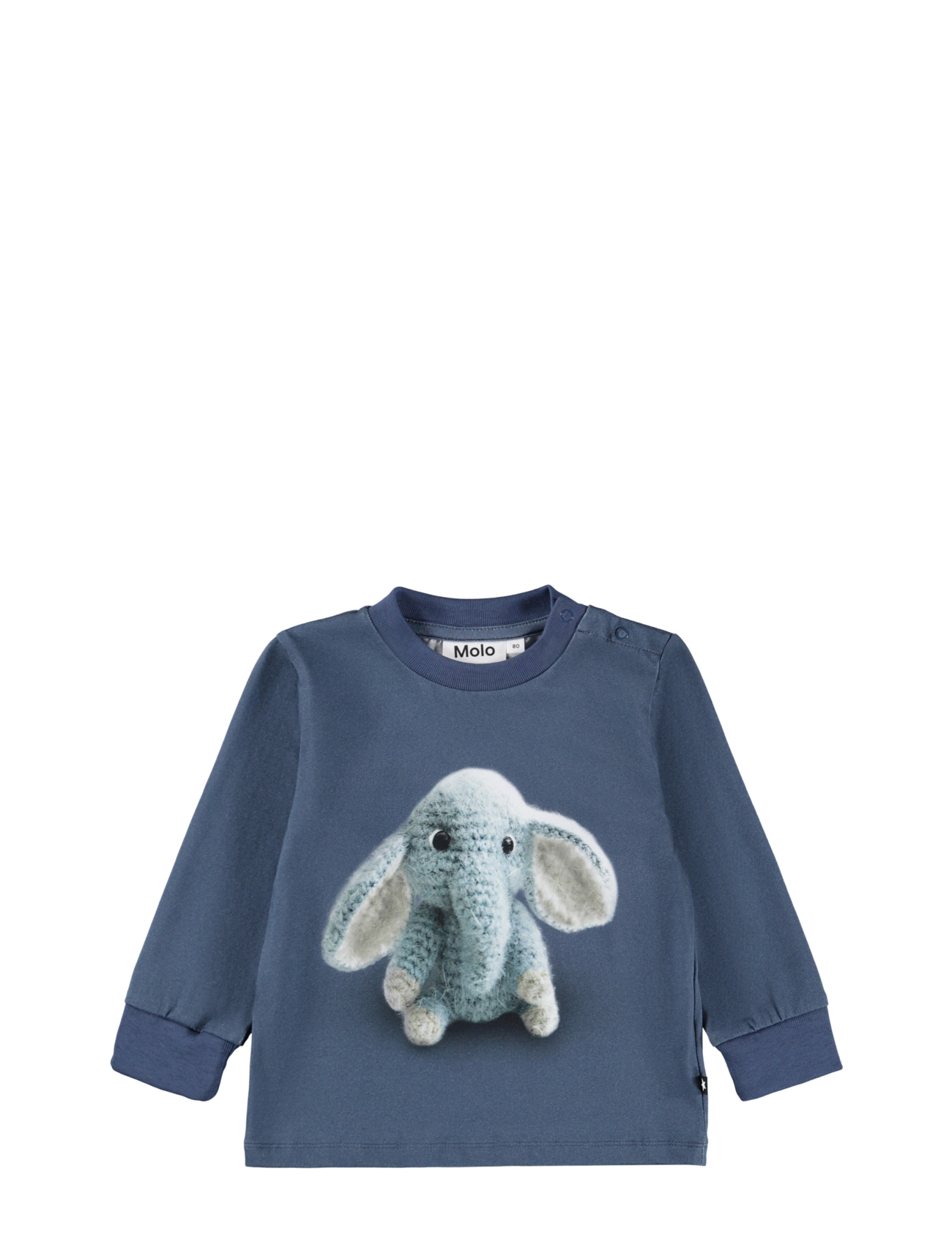 Molo Eloy, 92, Navy, T-Shirts > Langærmede T-shirts, Børn