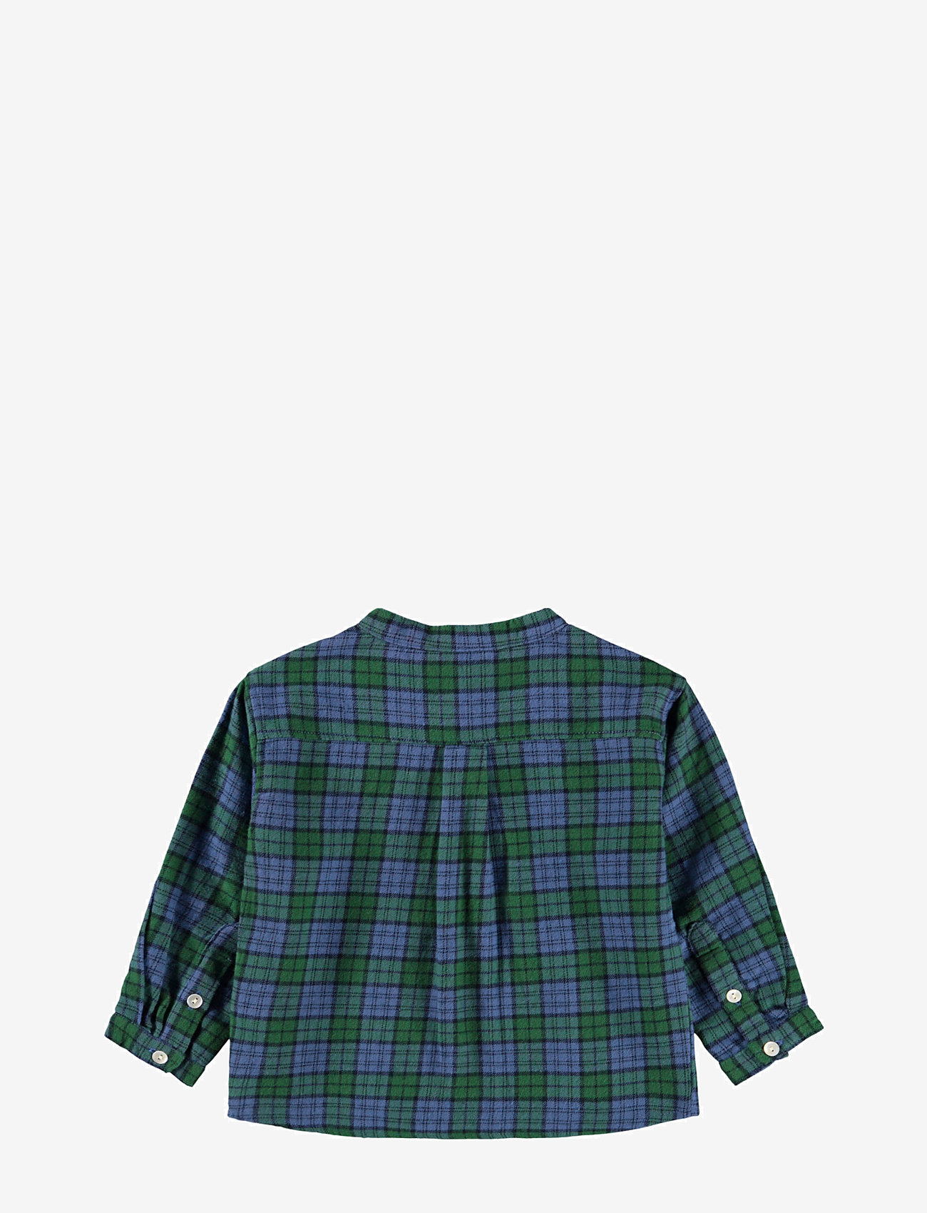 Molo - Enoz - long-sleeved shirts - blue pine check - 1