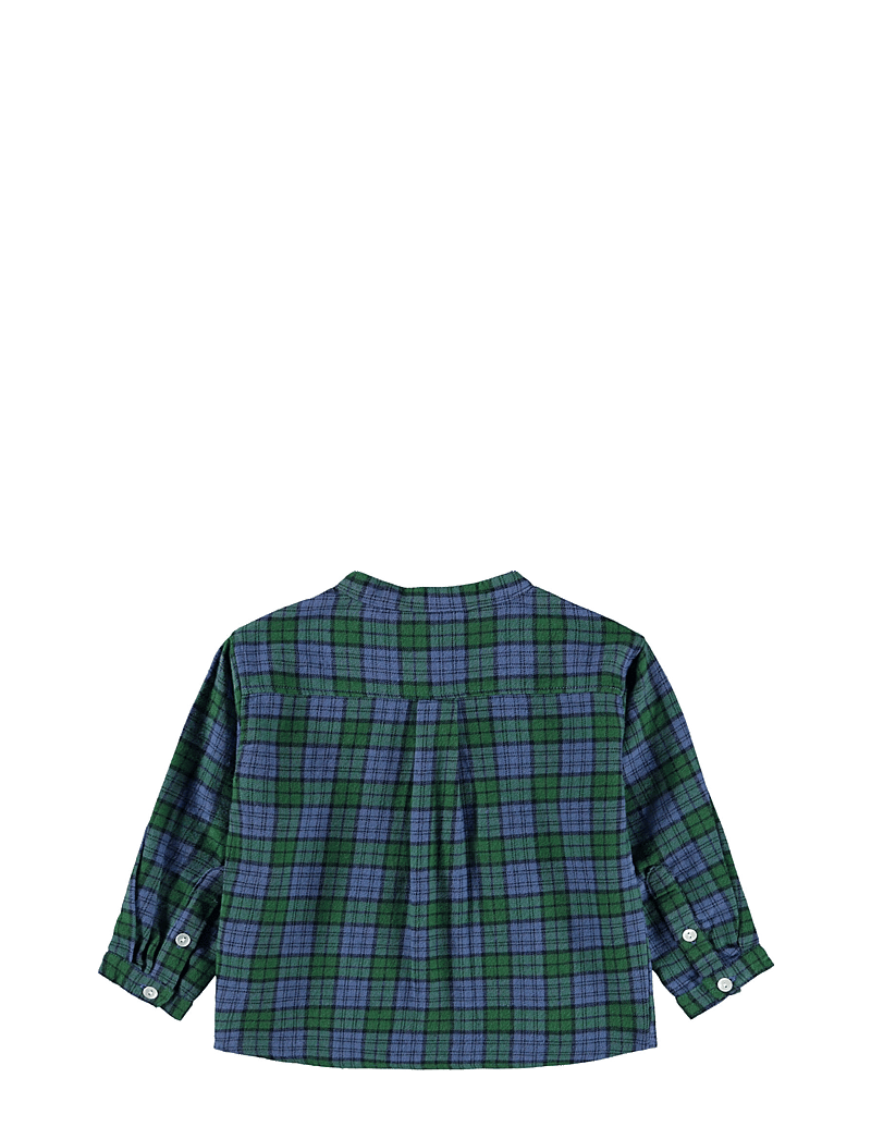 Molo - Enoz - overhemden met lange mouwen - blue pine check - 1