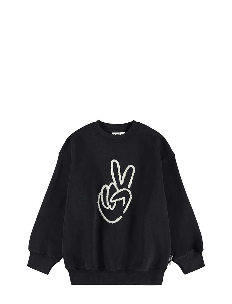 Molo - Mar - sweatshirts - black - 0