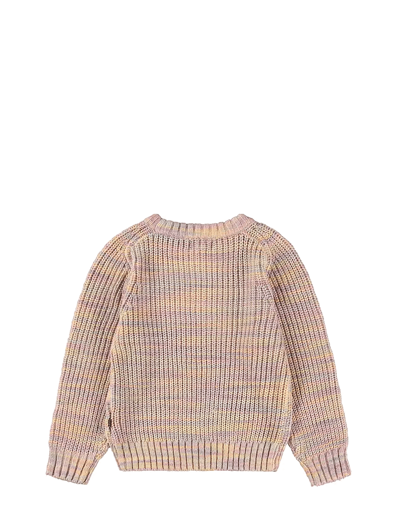 Molo - Bosse - stickade tröjor - space dye rose - 1