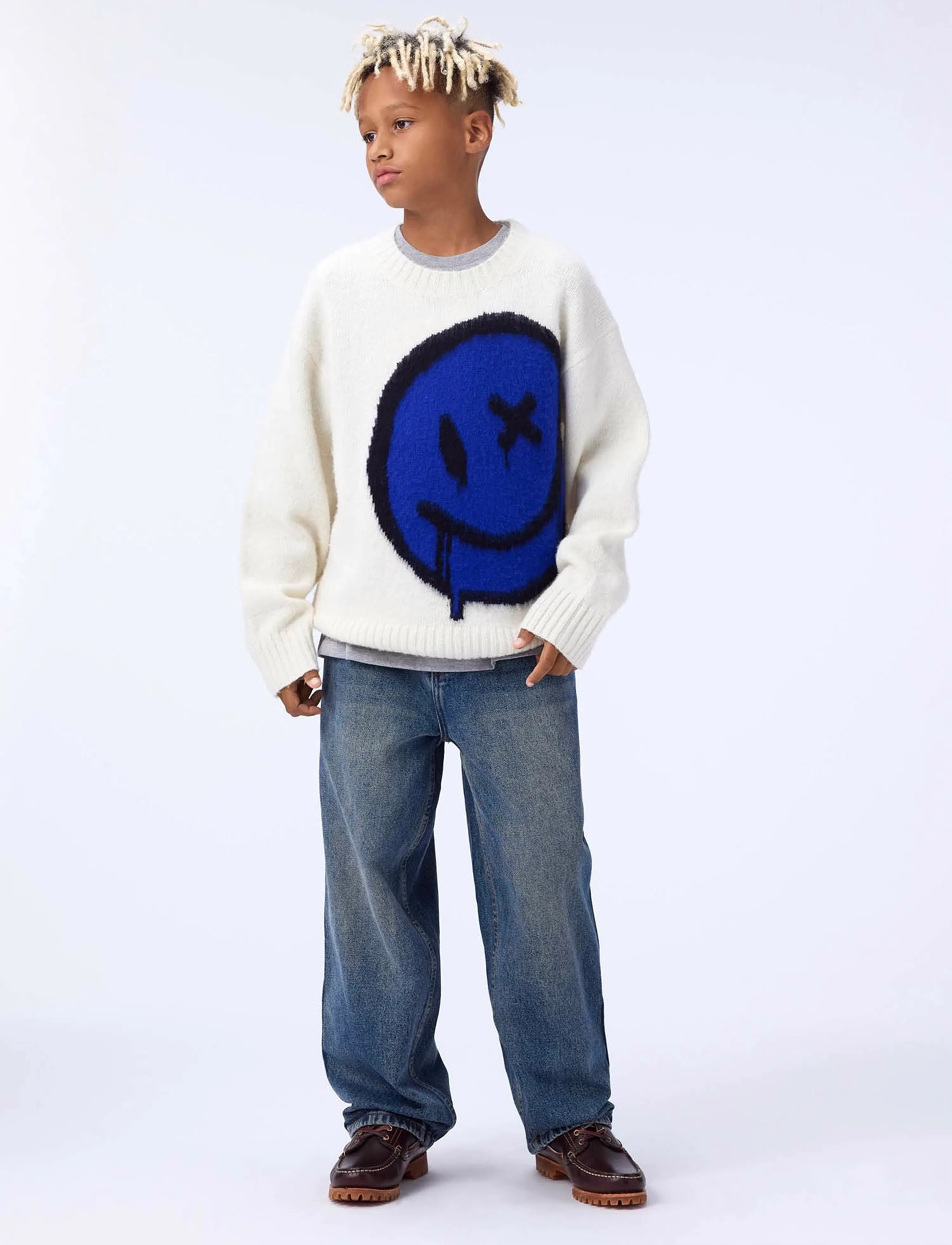 Molo - Brian wool - tröjor - drippy smile - 3