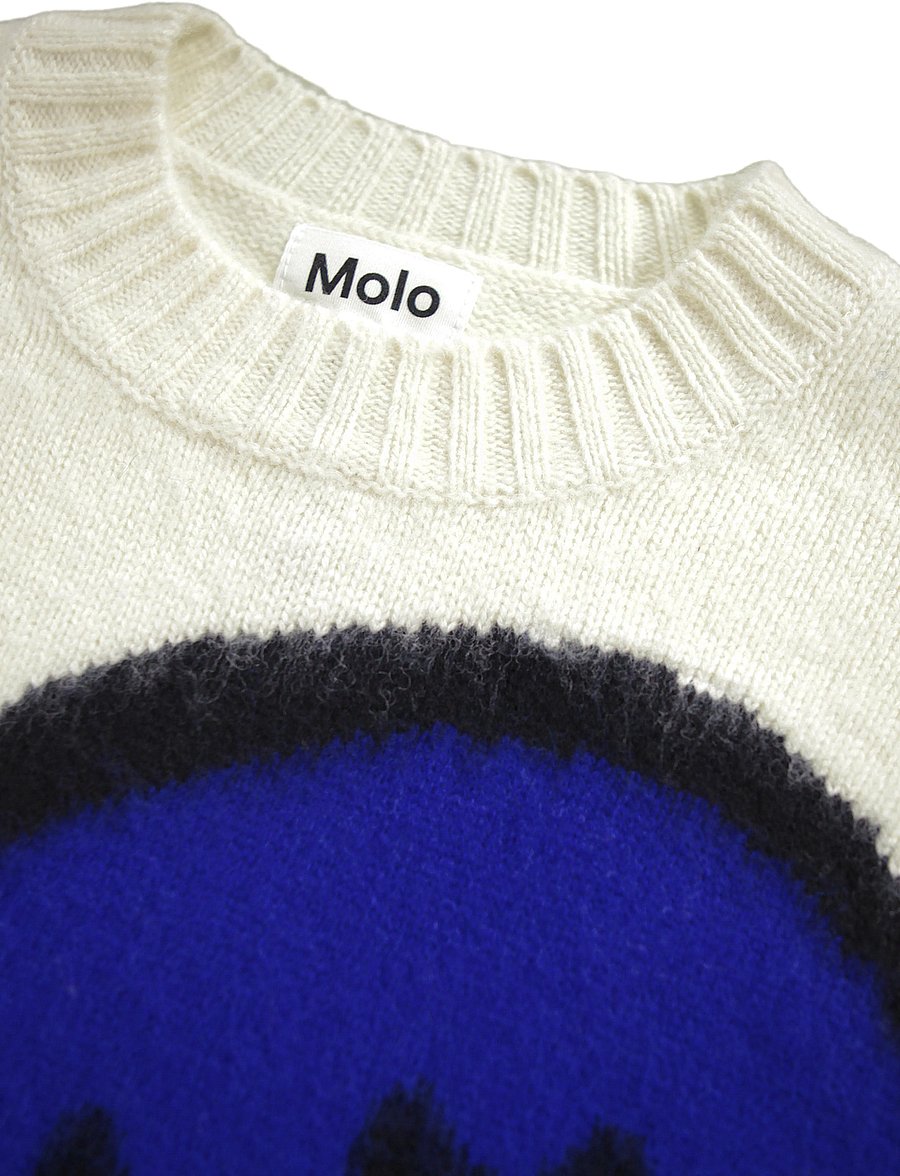 Molo - Brian wool - jumpers - drippy smile - 4