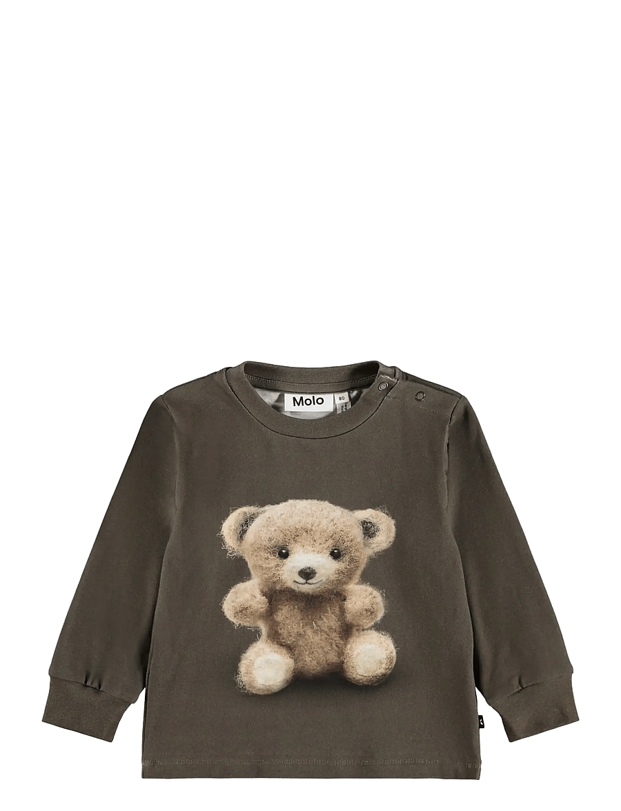 Molo - Eloy - långärmade t-shirts - felt bear - 0