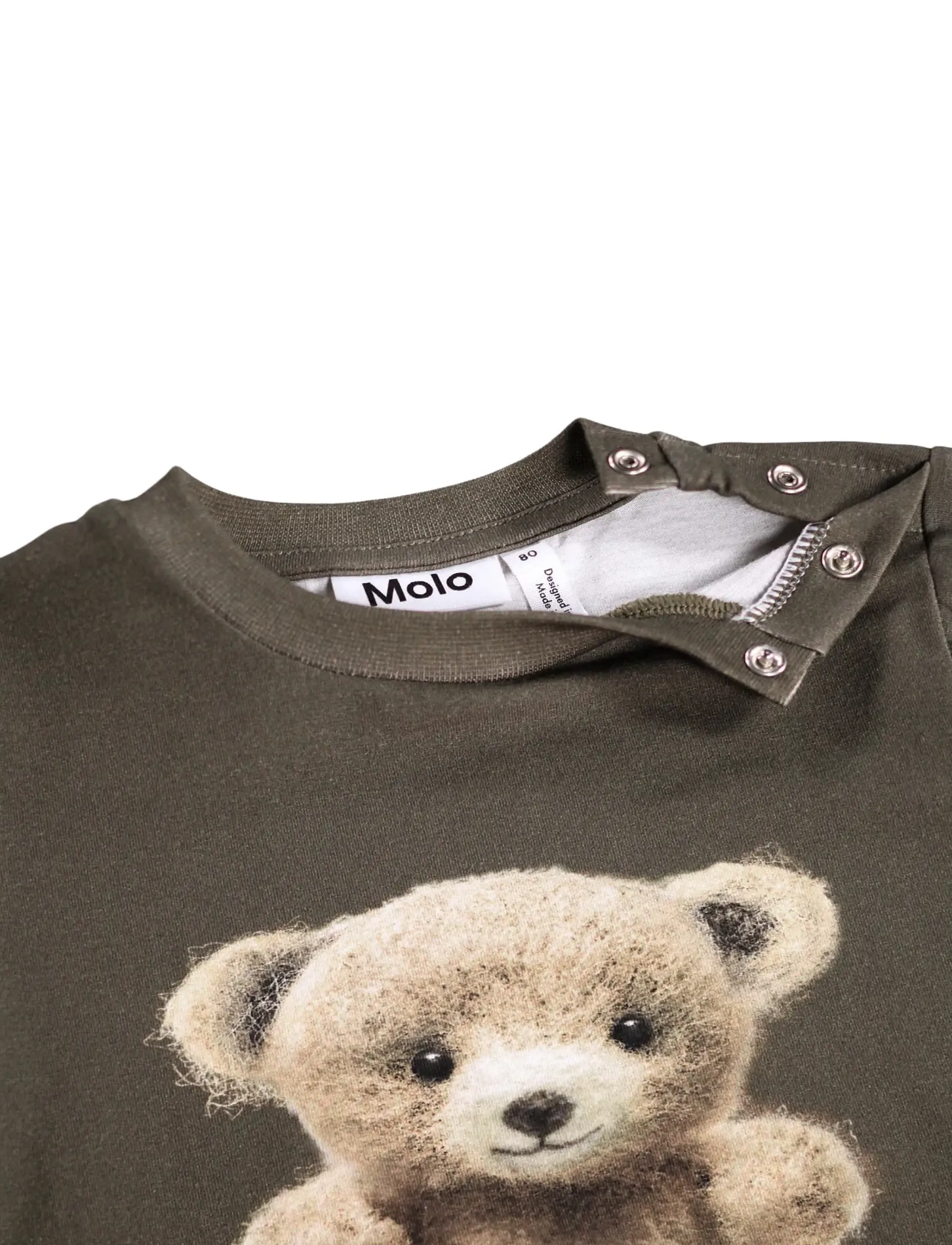 Molo - Eloy - langærmede t-shirts - felt bear - 2