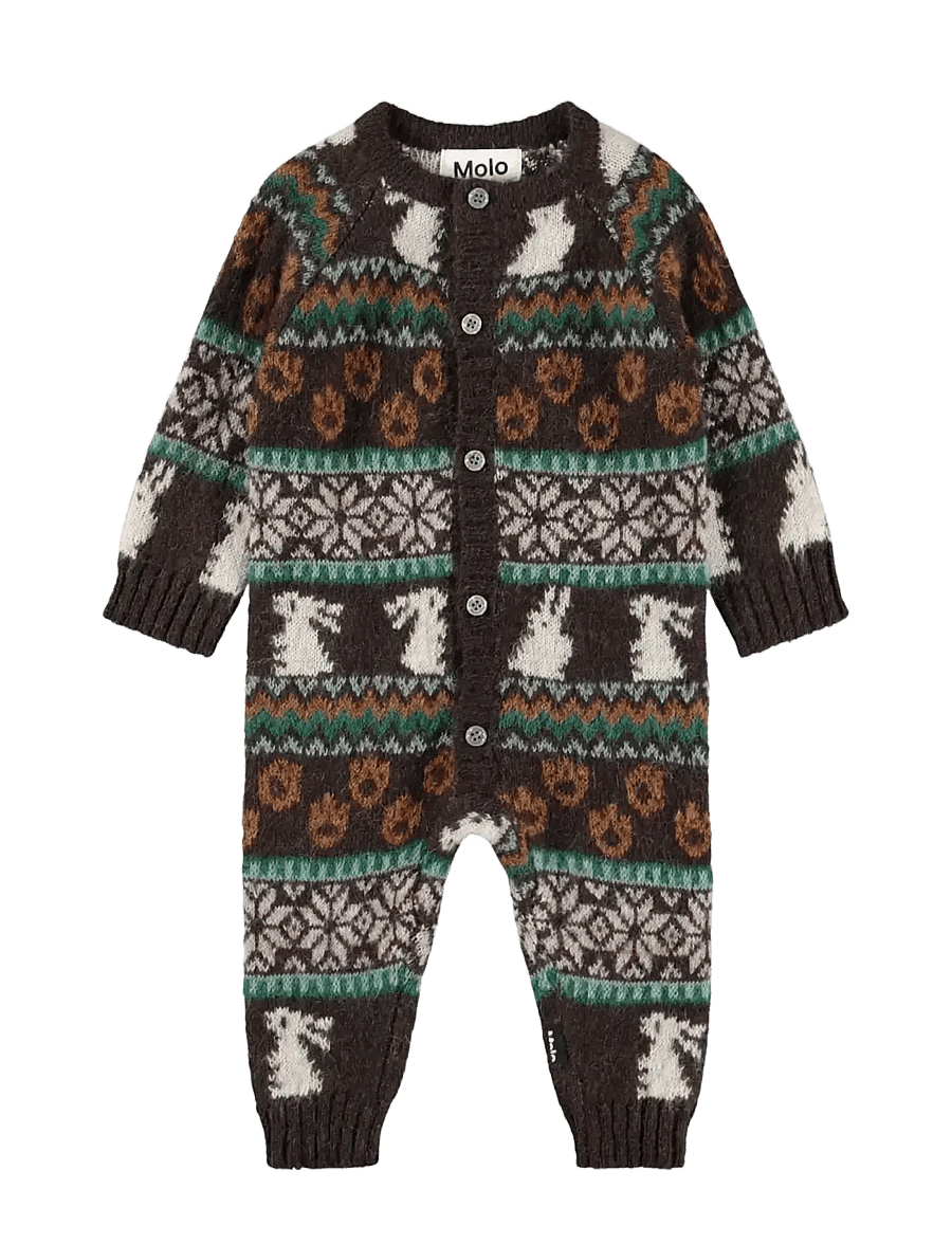 Molo - Frej - langärmelig - mini fair isle - 0