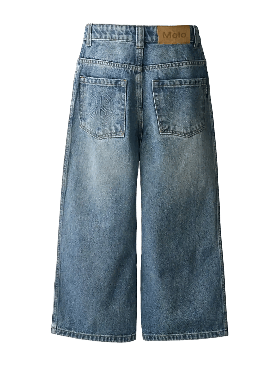 Molo - Askio - brede jeans - tinted vintage blue - 1