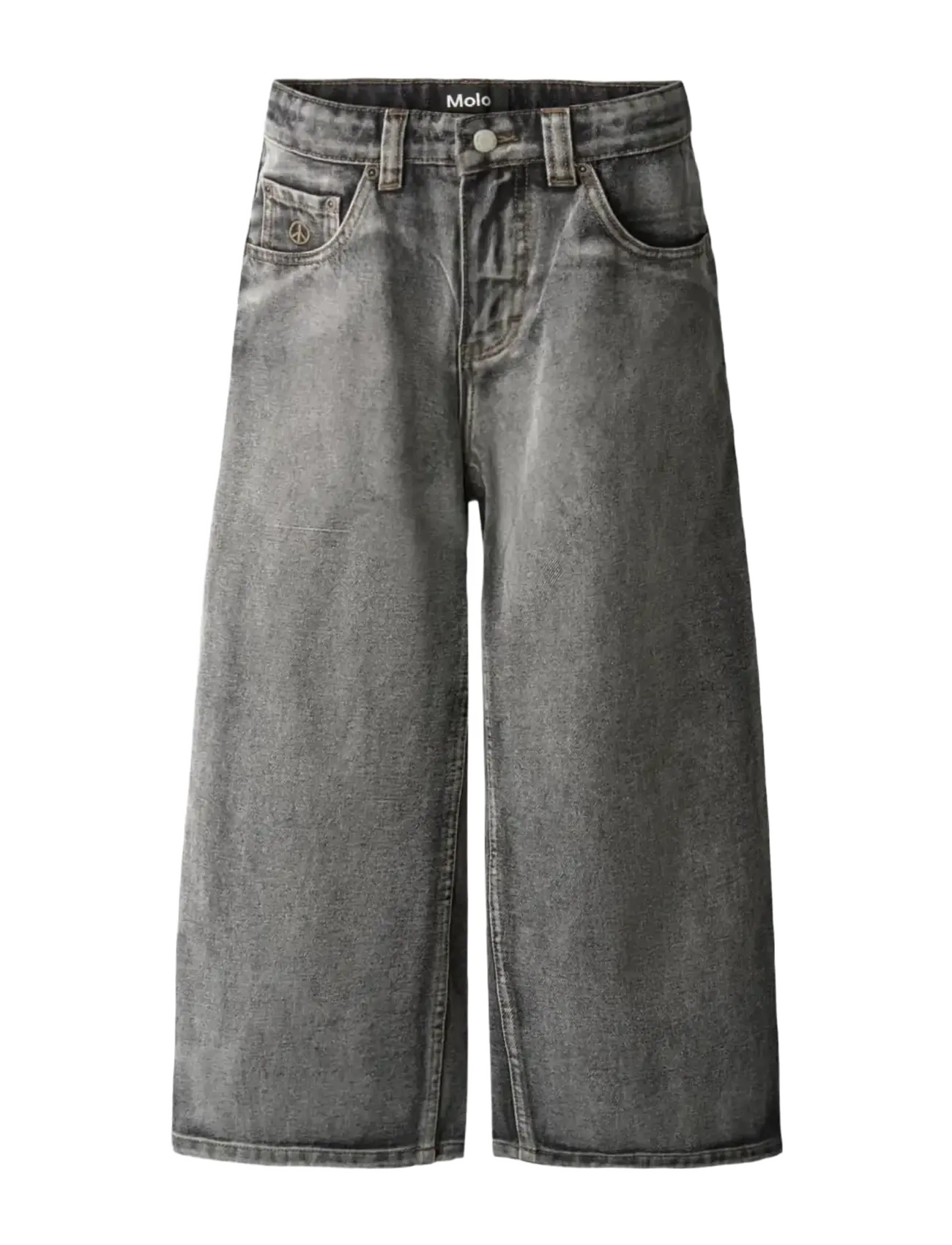 Molo - Askio - brede jeans - vintage black denim - 1