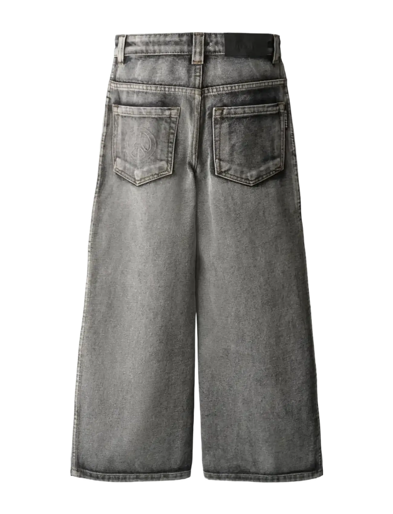 Molo - Askio - brede jeans - vintage black denim - 2