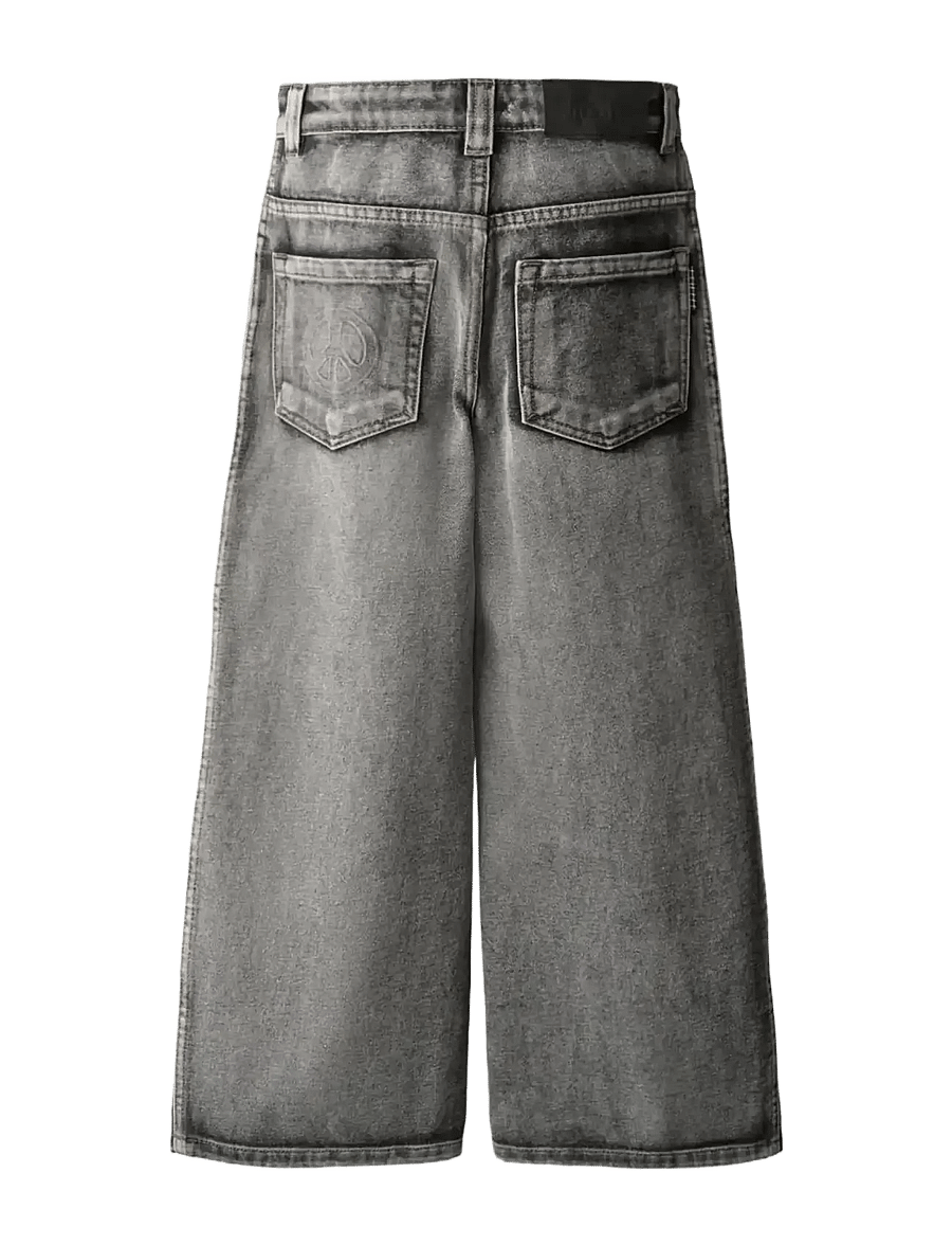 Molo - Askio - brede jeans - vintage black denim - 2