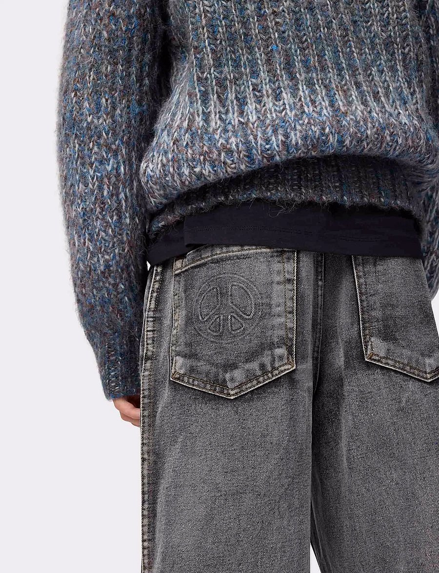 Molo - Askio - brede jeans - vintage black denim - 3
