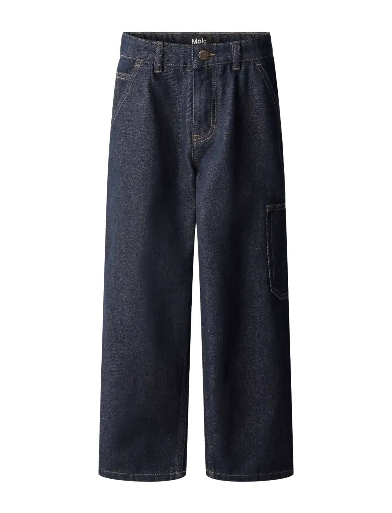 Molo - Archer - loose jeans - raw denim blue - 1