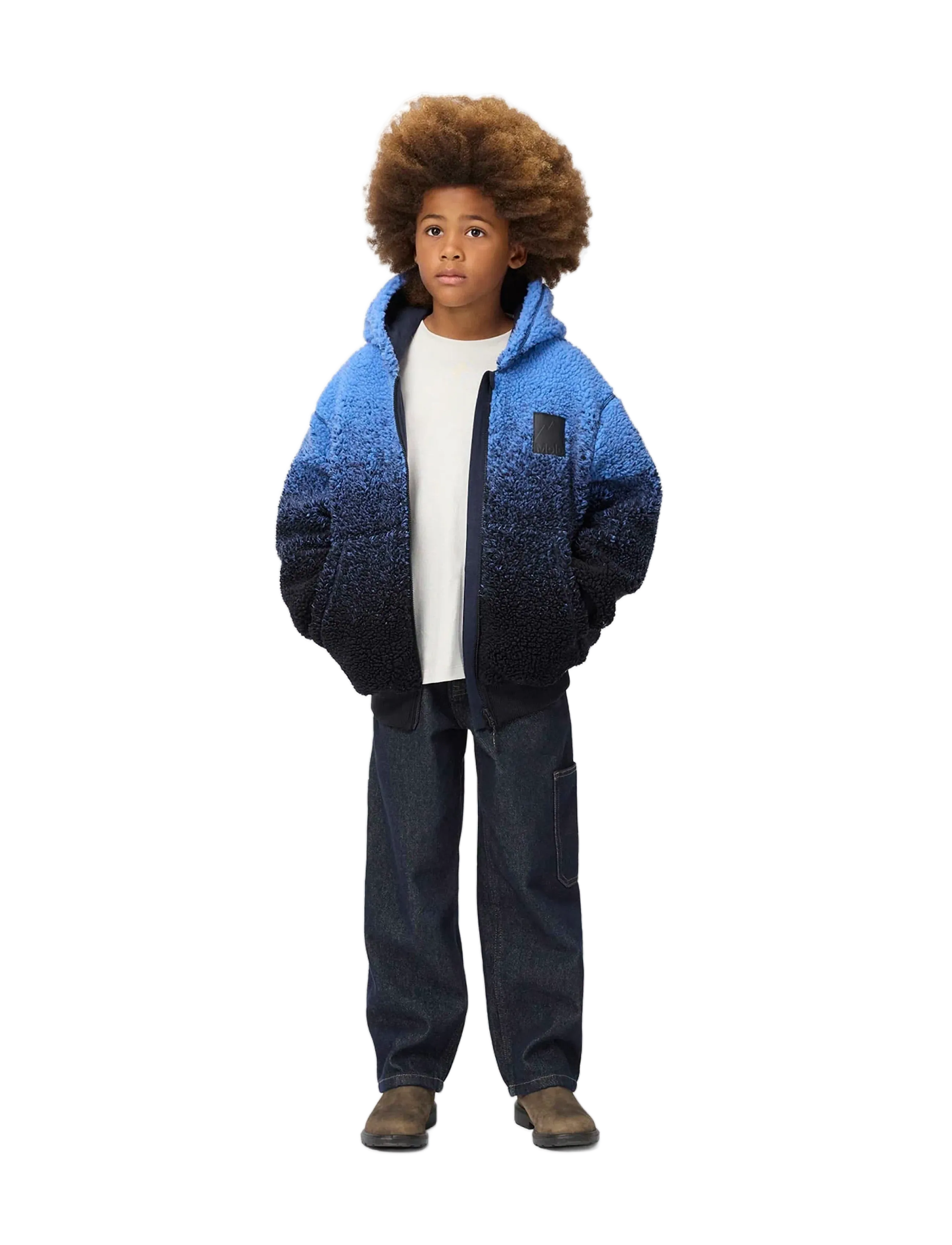 Molo - Archer - loose jeans - raw denim blue - 5