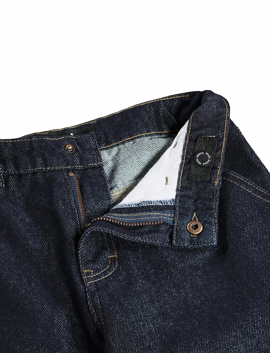 Molo - Archer - loose jeans - raw denim blue - 5