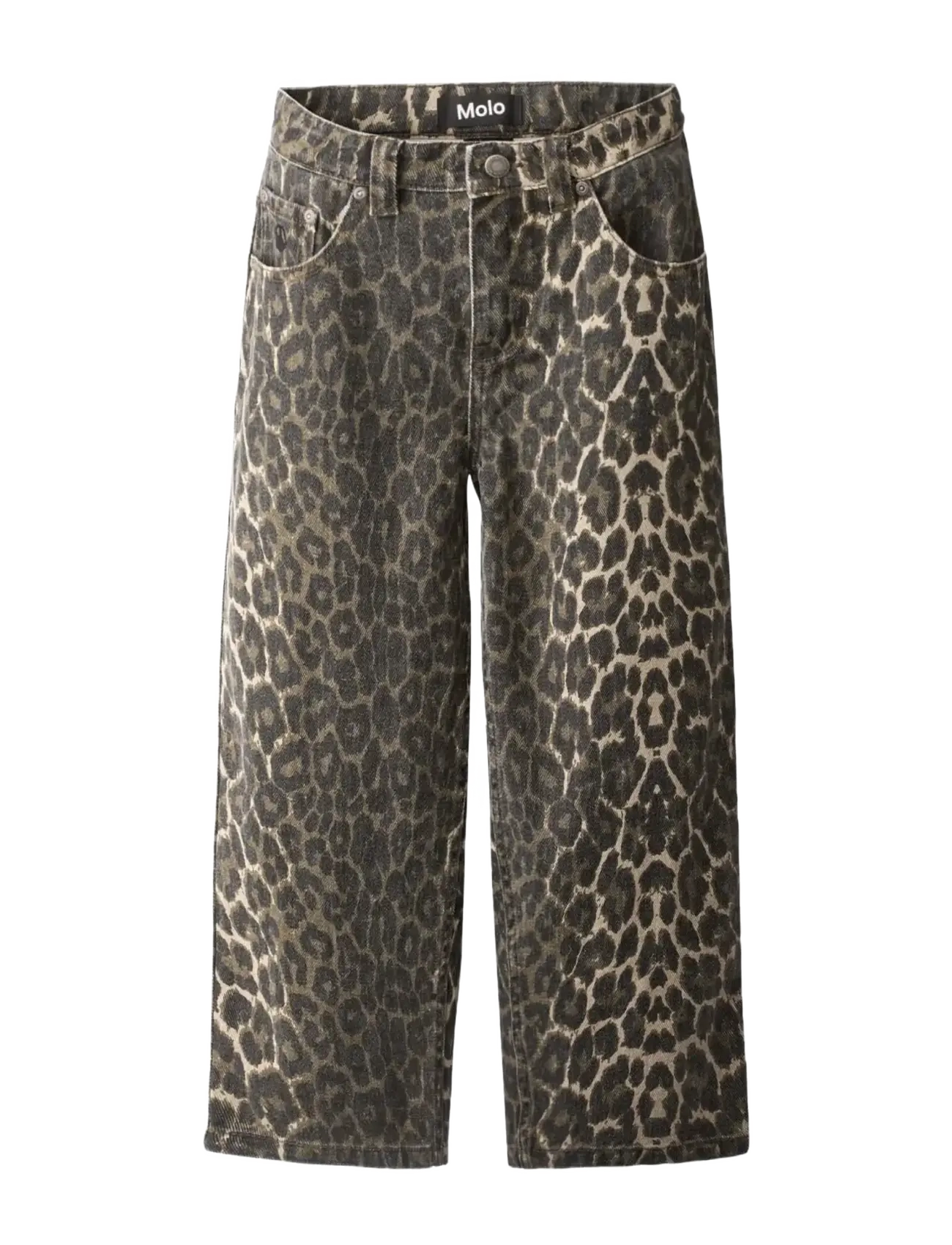 Molo - Aska - brede jeans - brushed leo - 1