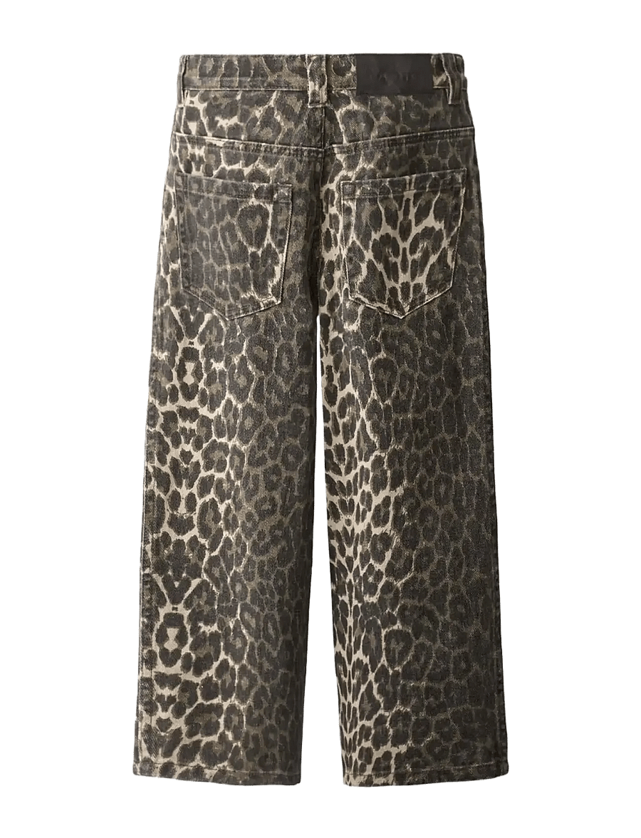 Molo - Aska - brede jeans - brushed leo - 2