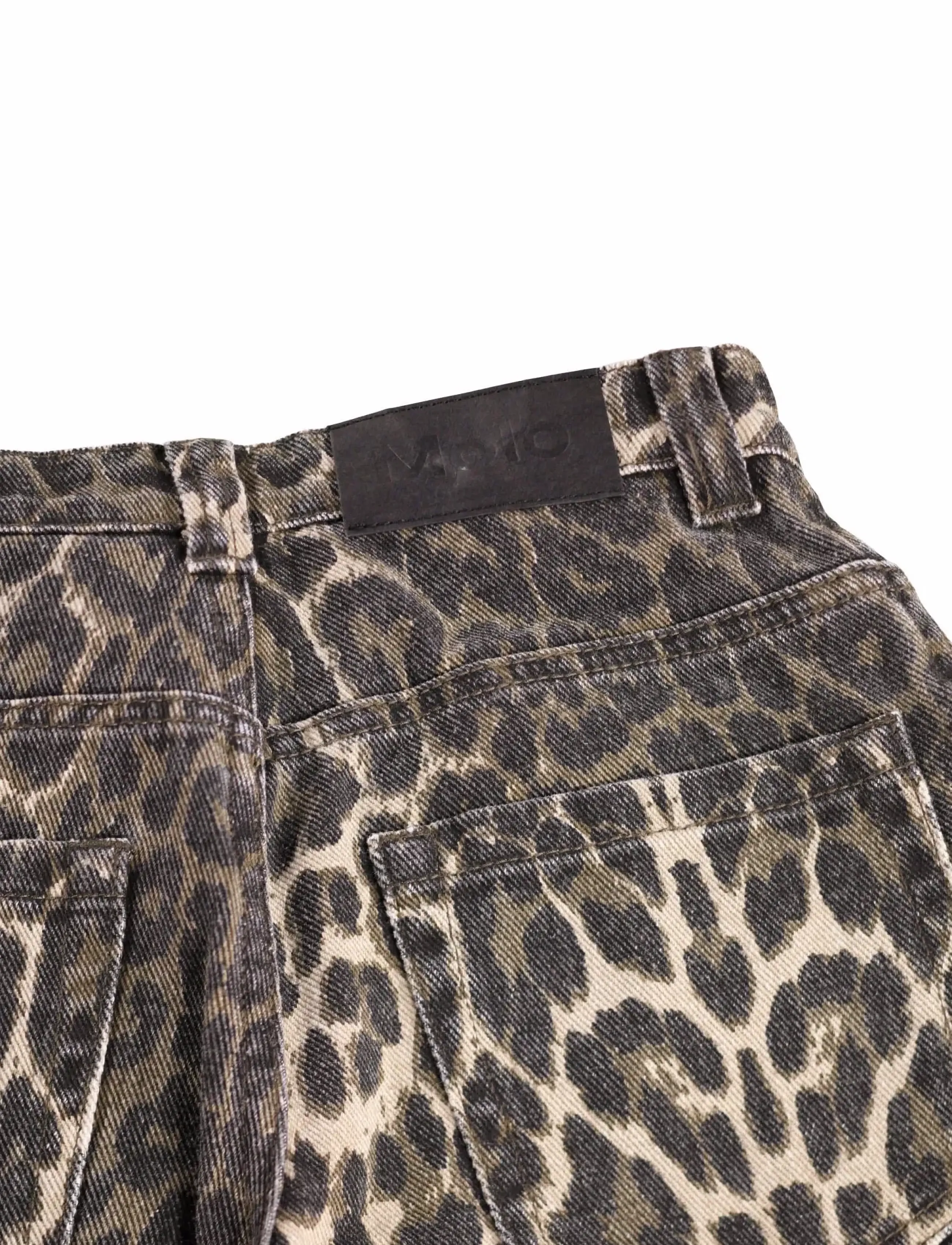 Molo - Aska - brede jeans - brushed leo - 5