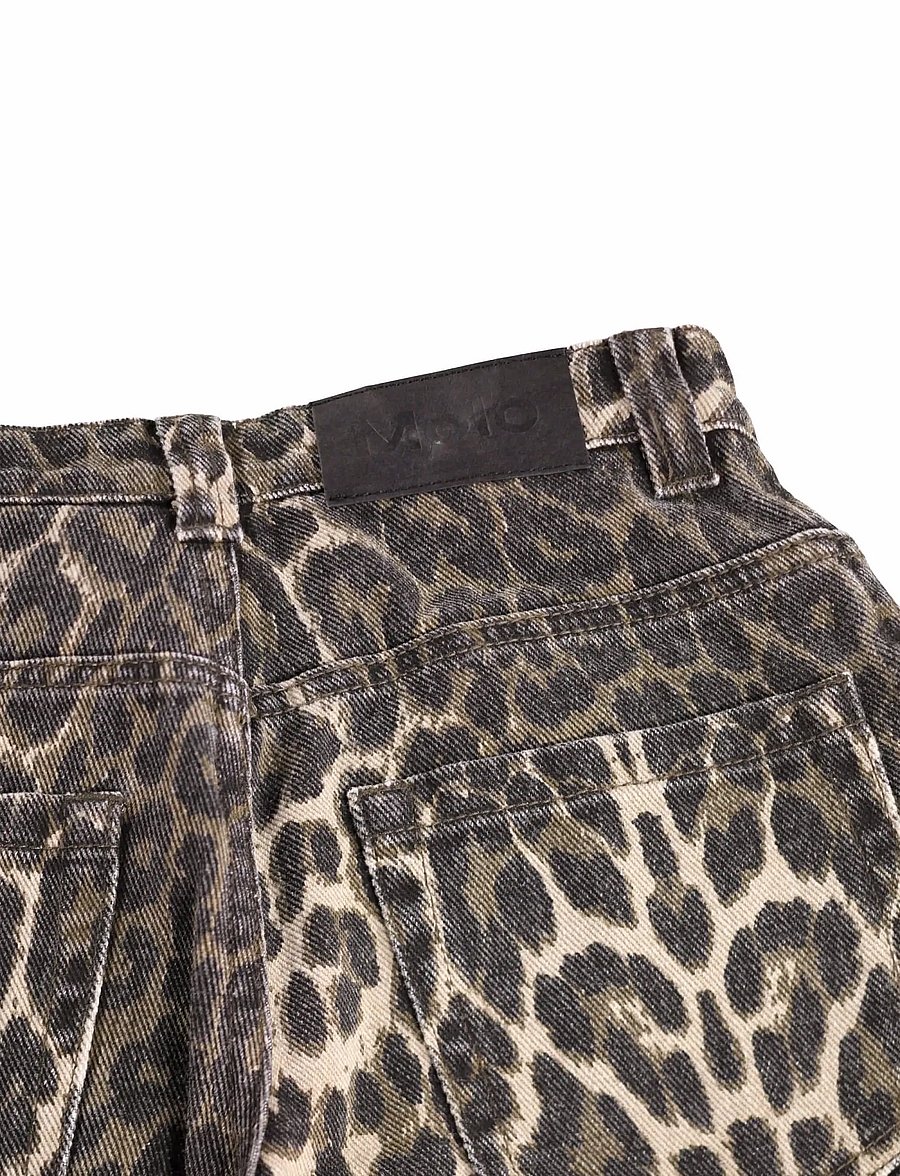 Molo - Aska - brede jeans - brushed leo - 5